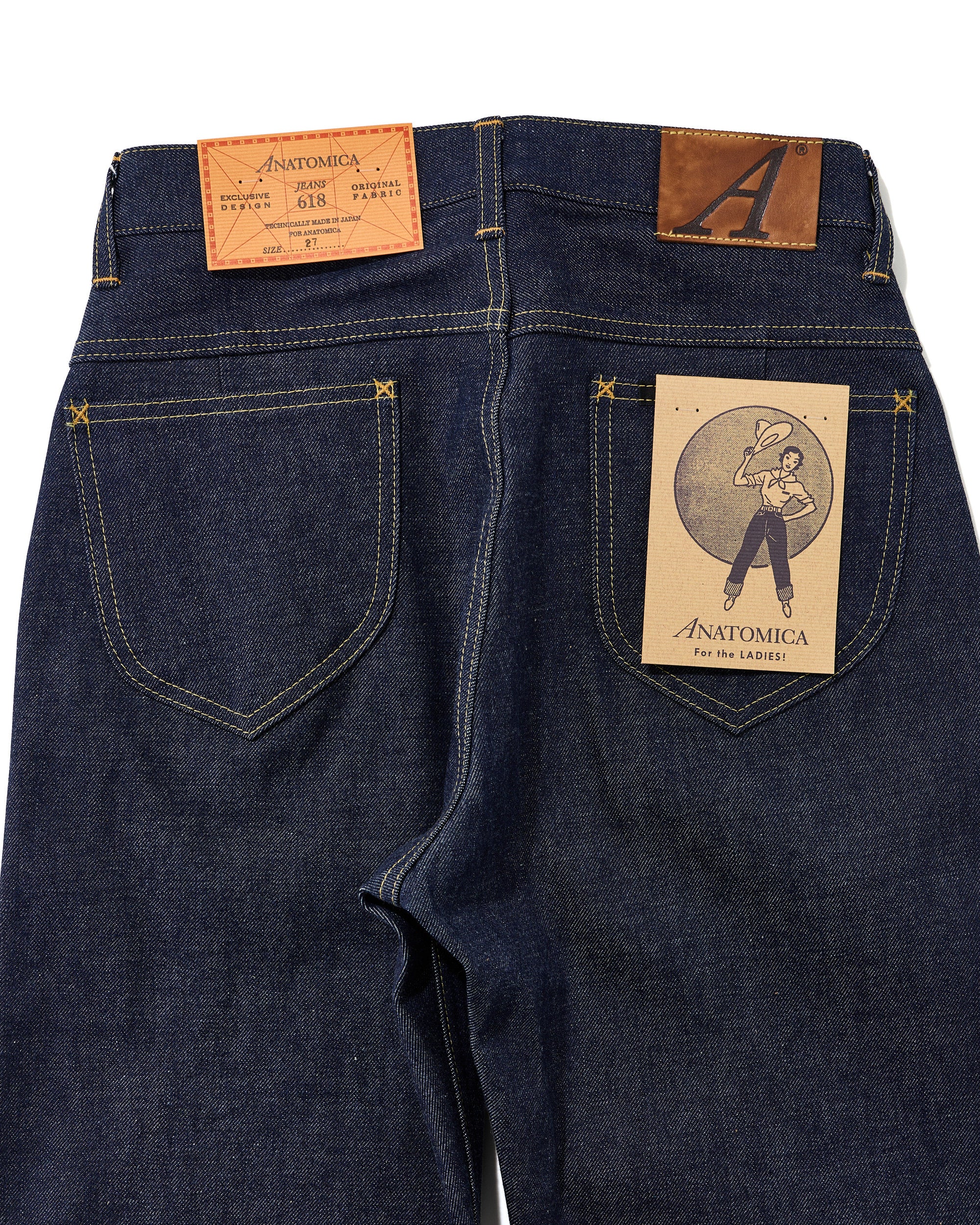 649Rg 未使用級 美品 ANATOMICA 618 MARILYN2 デニム 618 MARILYN Ⅱ DENIM USED WASH – ANATOMICA NAGOYA