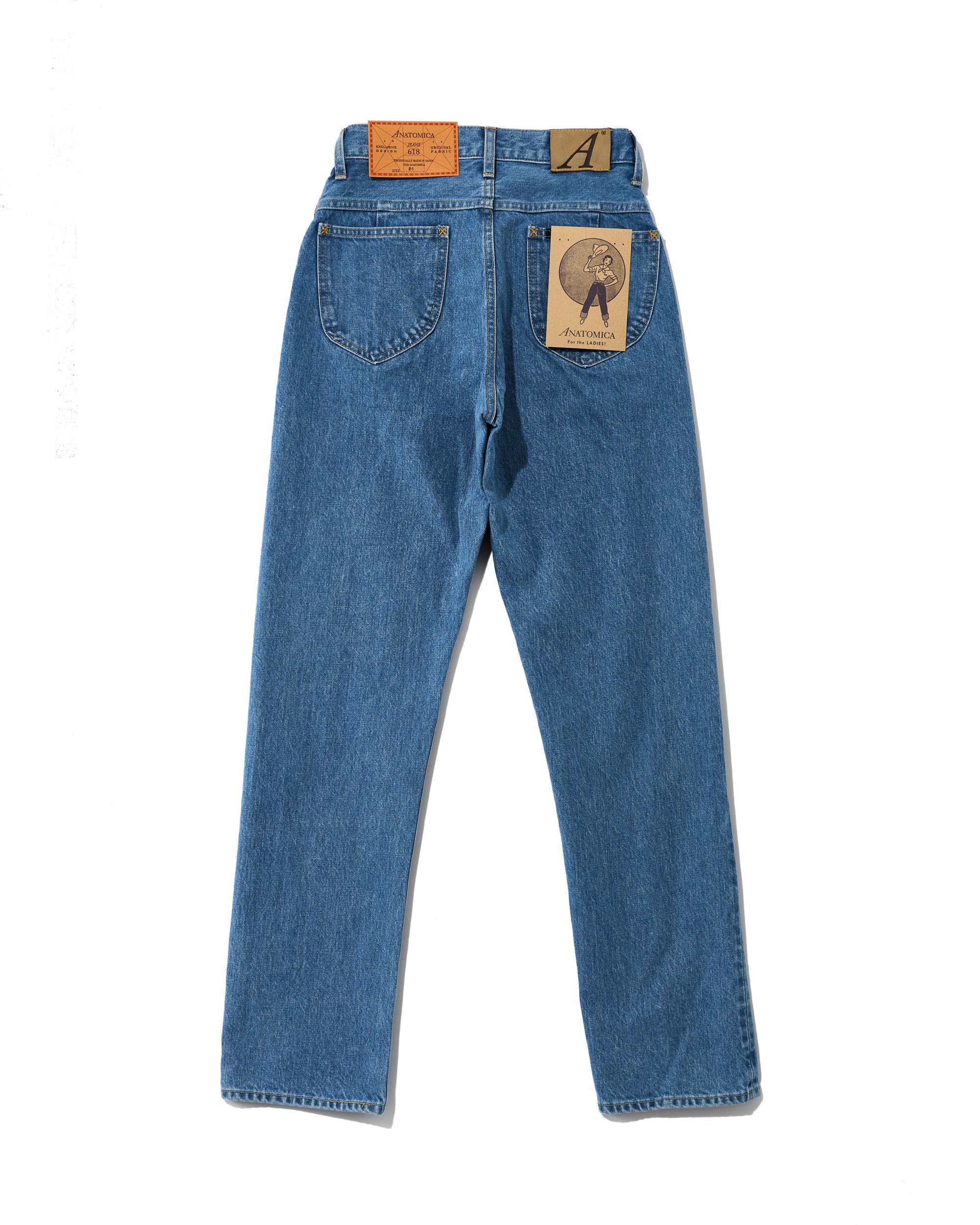 618 MARILYN 2 / INDIGO USED WASH – ANATOMICA OFFICIAL ONLINE STORE