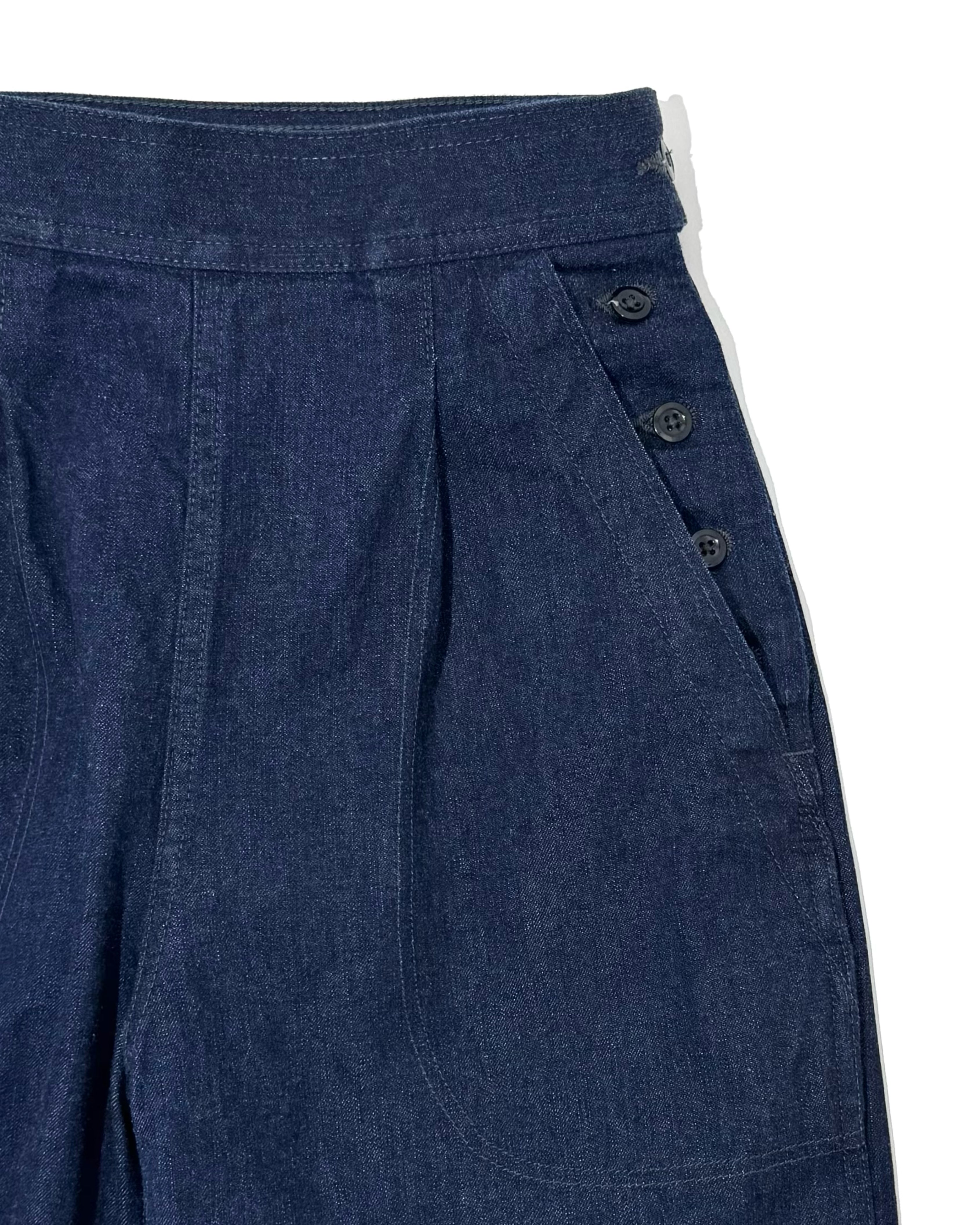 WAVES PANTS / INDIGO ONE WASH – ANATOMICA OFFICIAL ONLINE STORE