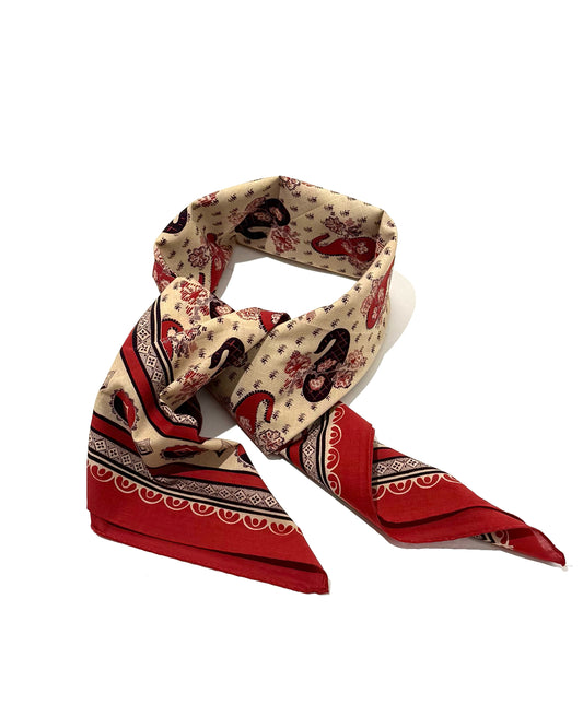 PAISLEY SCARF SQUARE