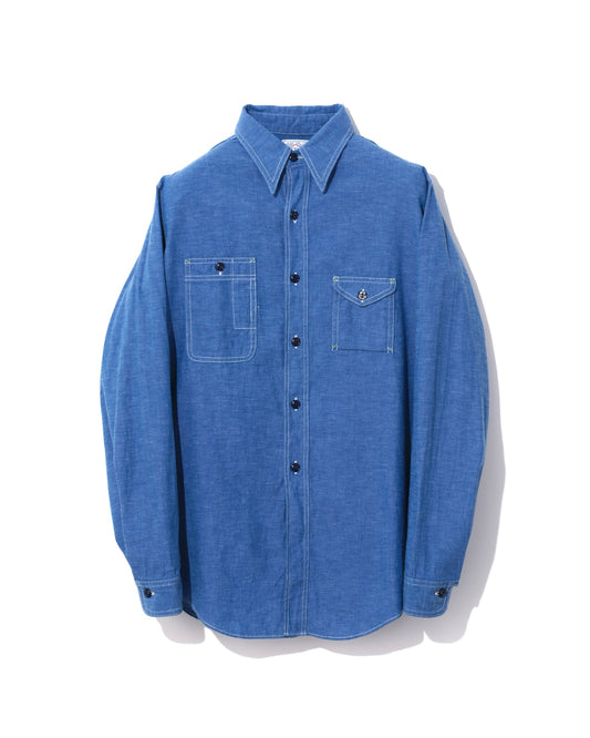 【 BIG YANK 】1935 ORIGINAL CHAMBRAY / BLUE GREY