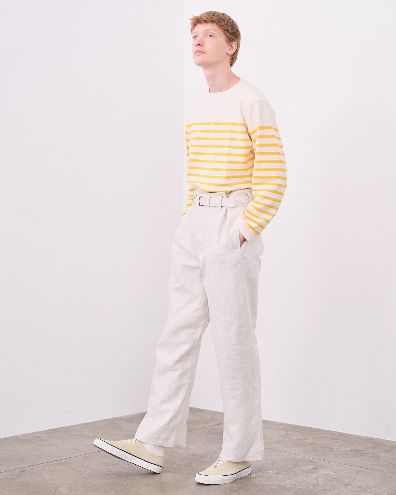 DOCKER PANTS / LINEN CANVAS