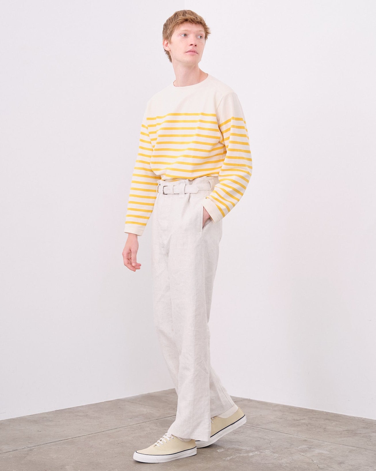 DOCKER PANTS / LINEN CANVAS