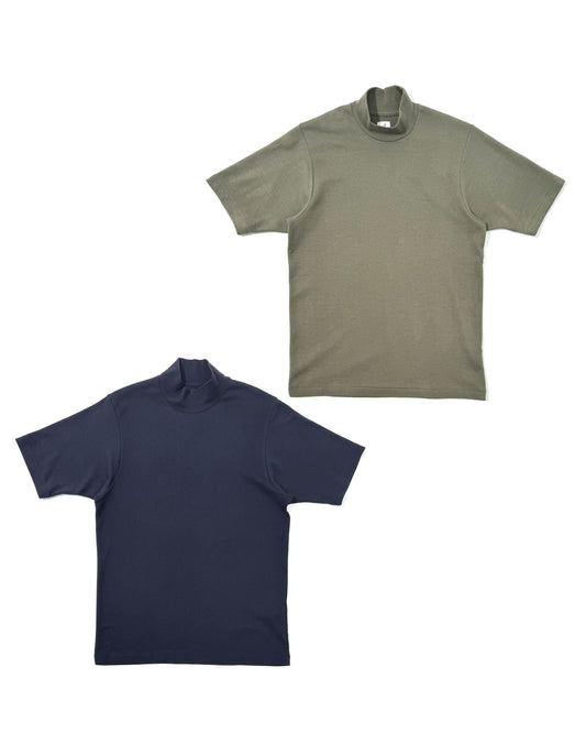 MOCK NECK TEE S/S