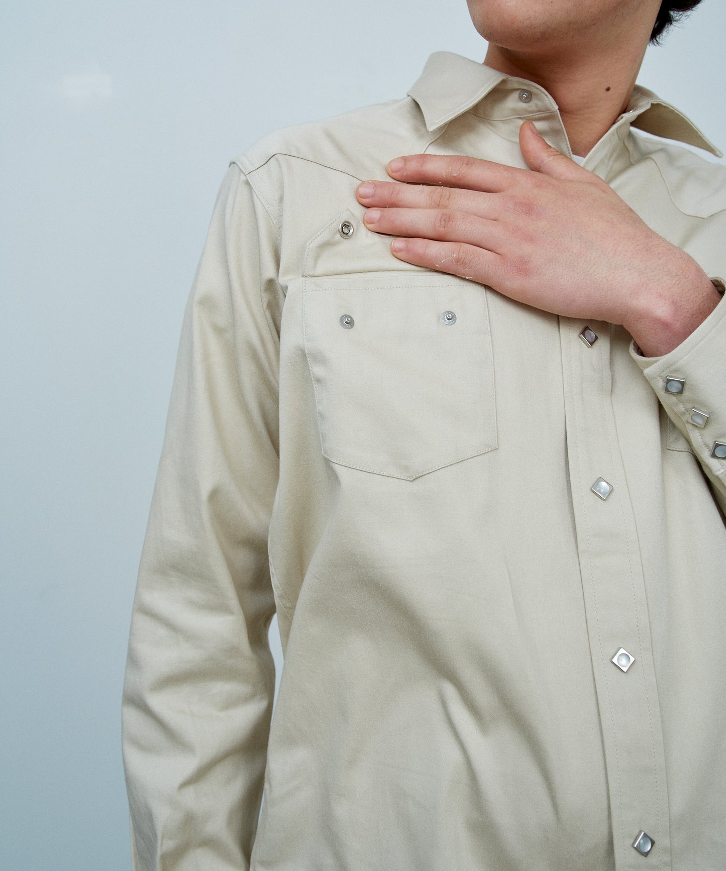 HARRISON SHIRT / SATEEN