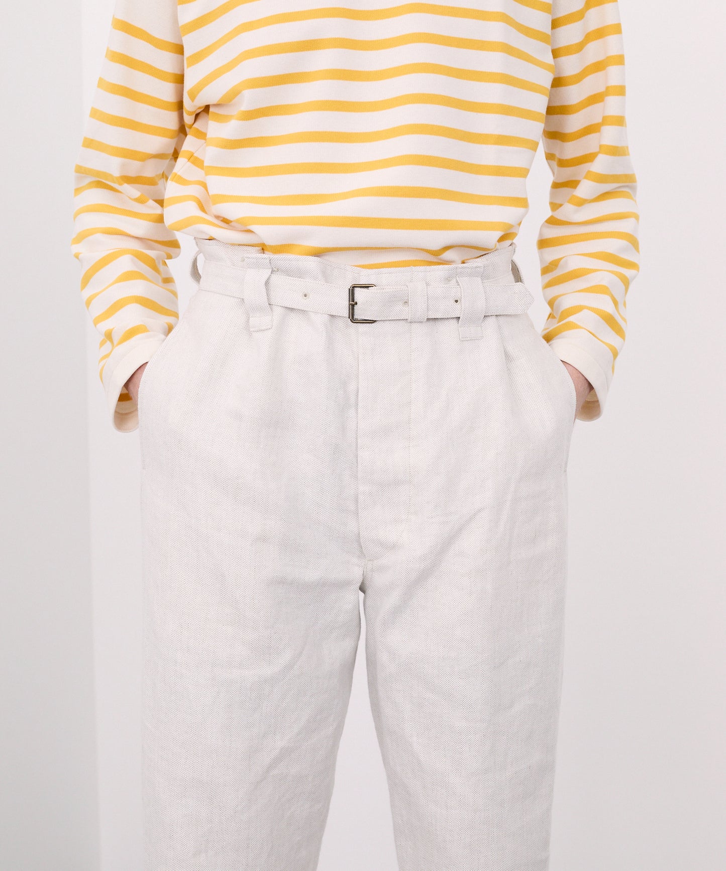 DOCKER PANTS / LINEN CANVAS