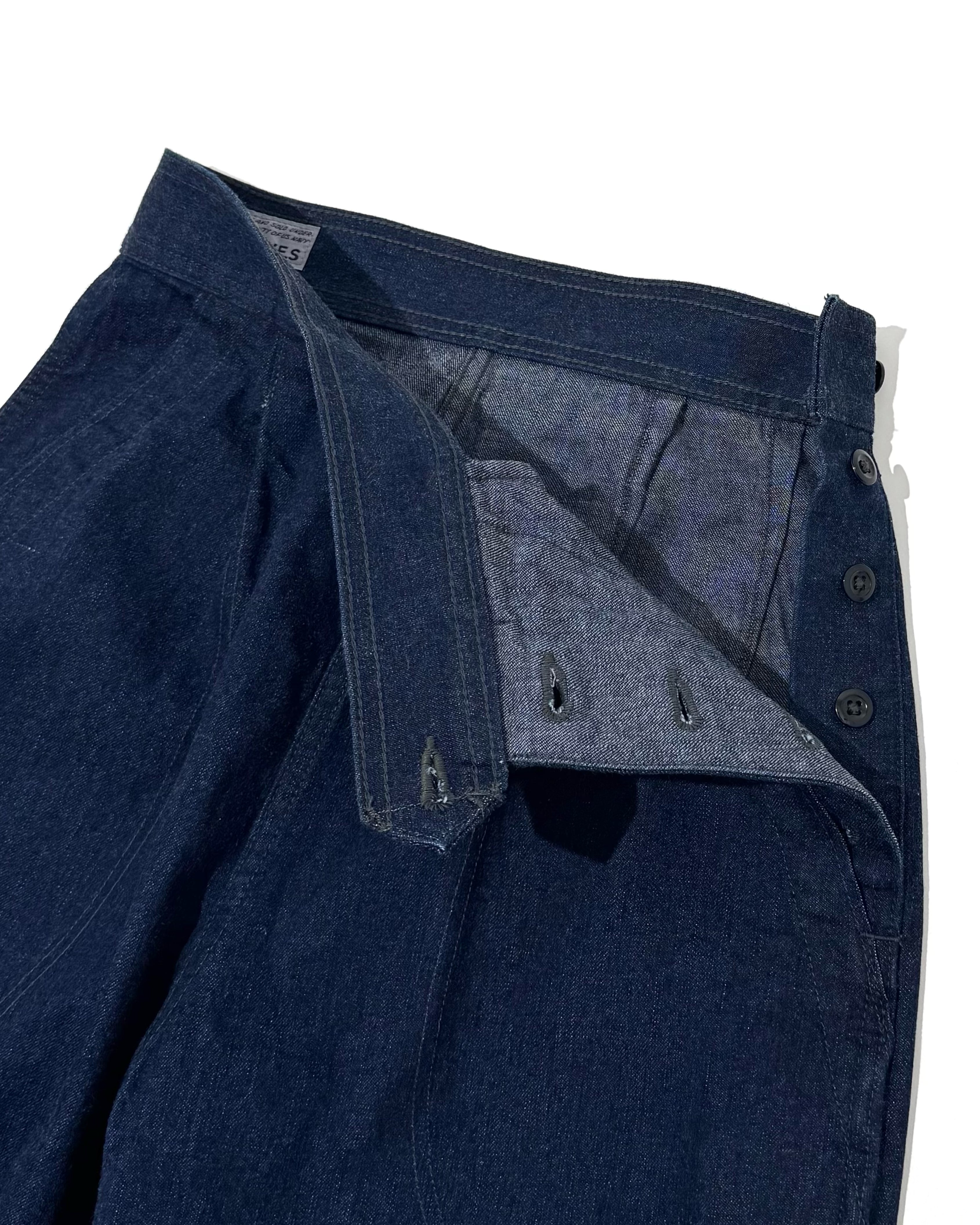 WAVES PANTS / INDIGO ONE WASH – ANATOMICA OFFICIAL ONLINE STORE
