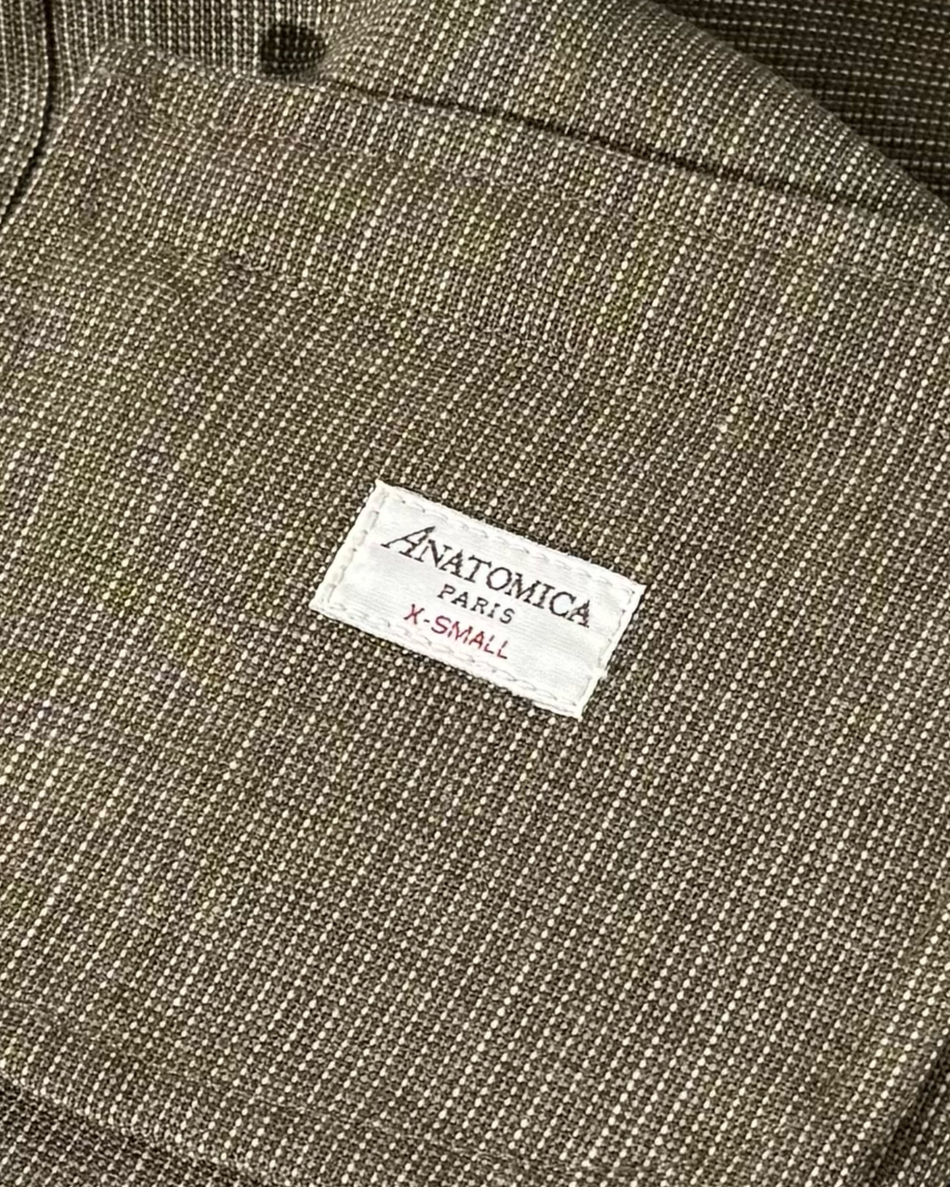 ANATOMICA ARTHUR FOX AIR WOOL アナトミカ ARTHUR / FOX AIR WOOL TENNIS STRIPES – ANATOMICA OFFICIAL ONLINE STORE