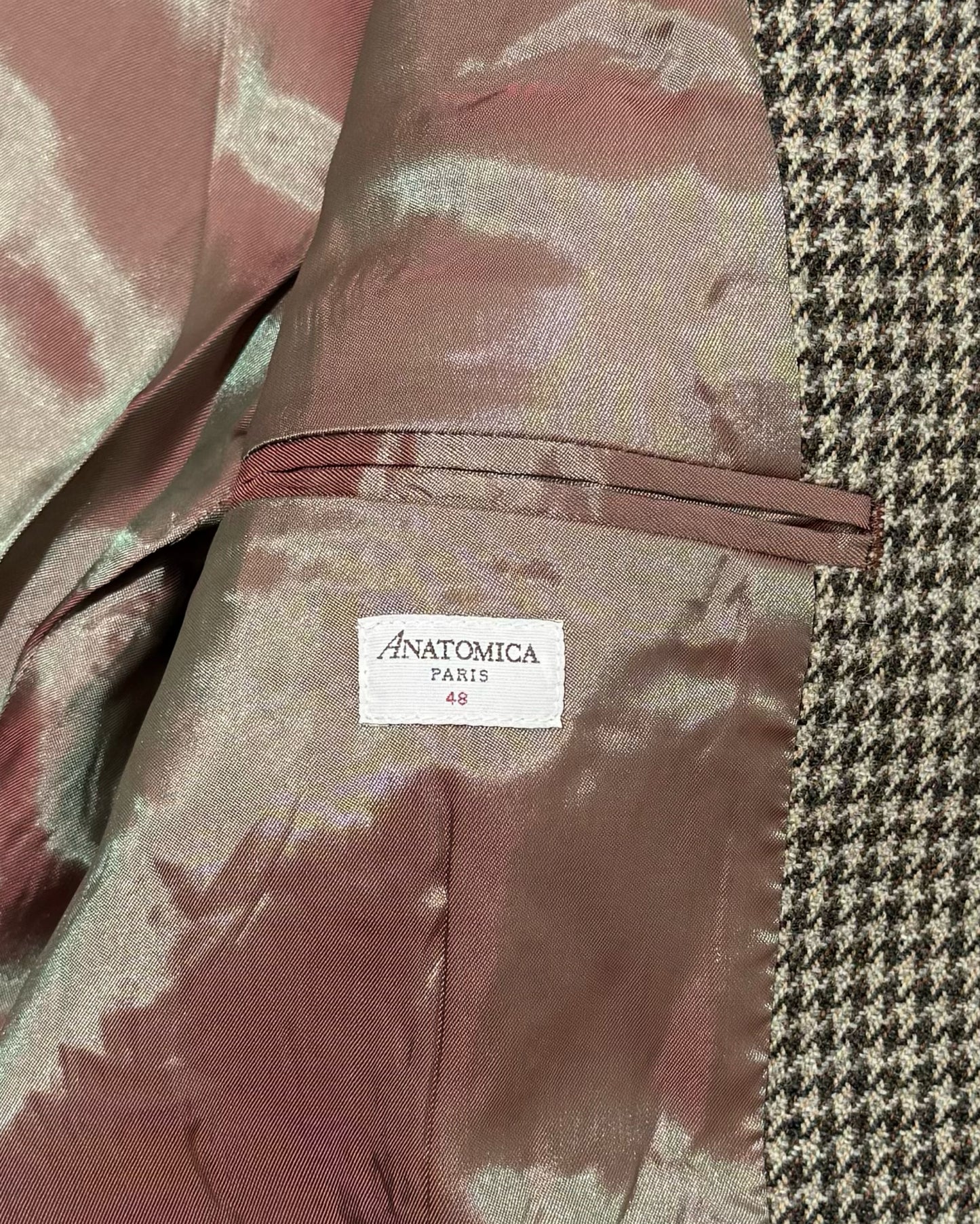 GILLES ALSPORT TWEED HOUNDS TOOTH