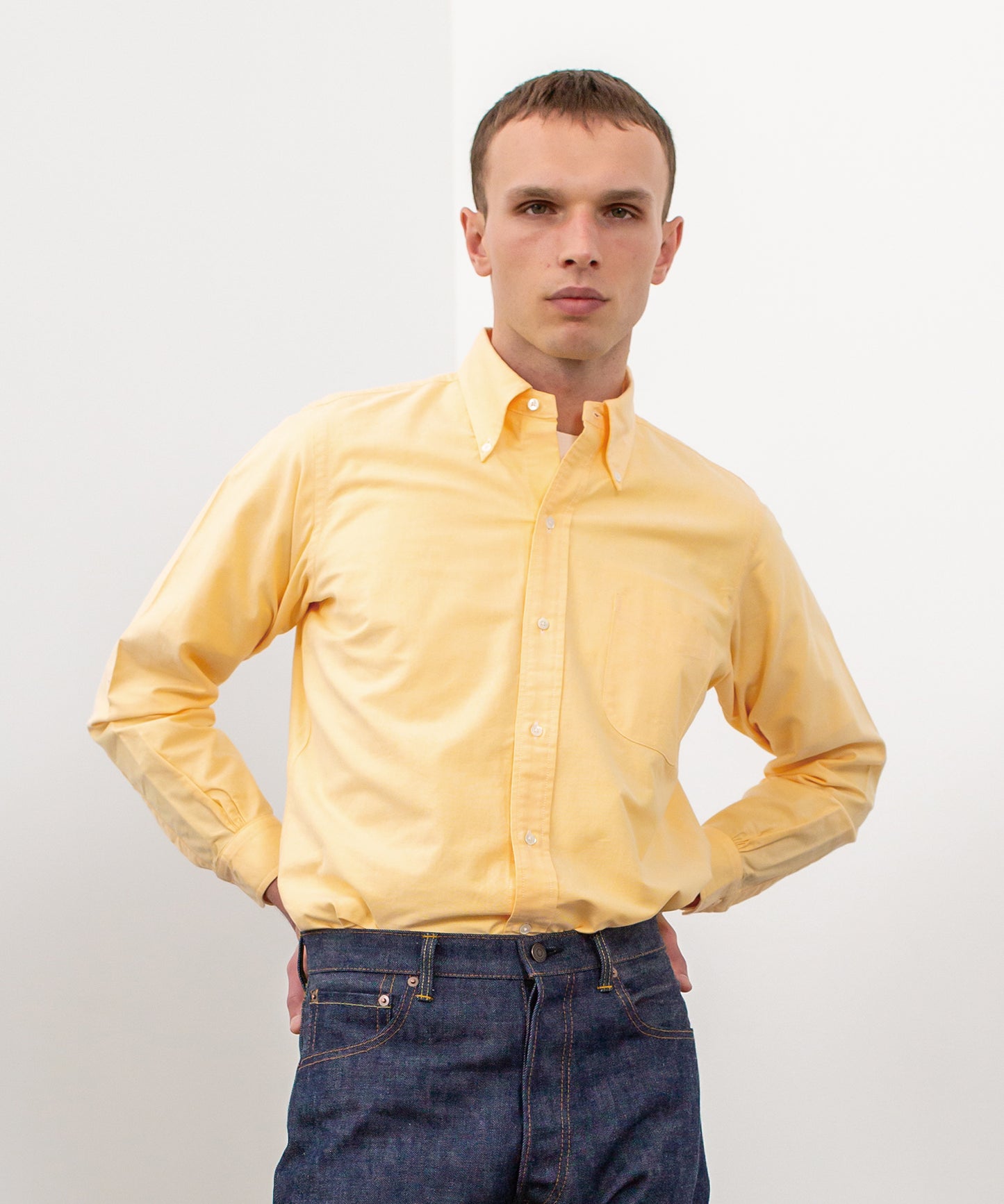 BD SHIRT / IDEAL OXFORD MAIZE