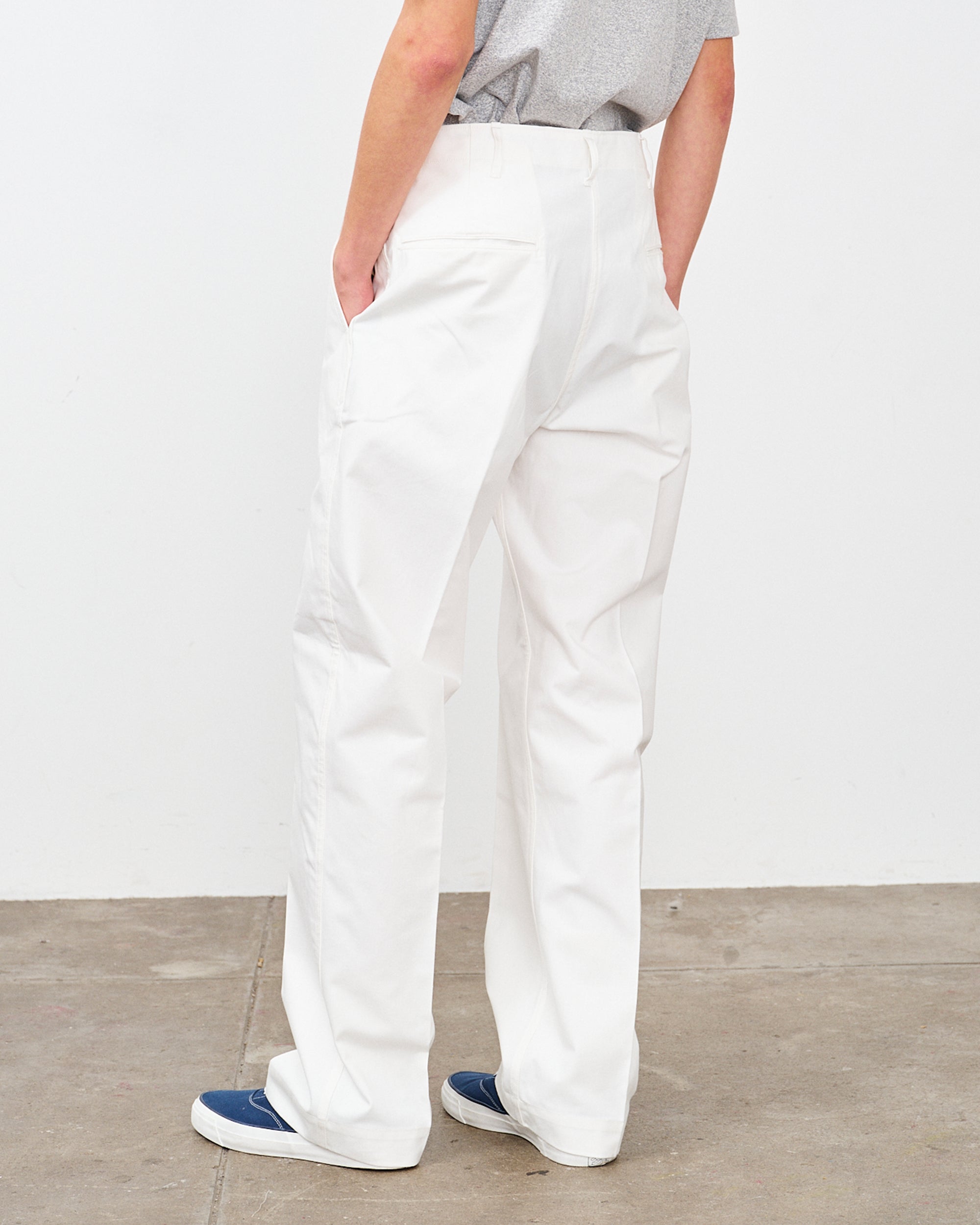 CHINO ZERO DUCK / WHITE – ANATOMICA OFFICIAL ONLINE STORE