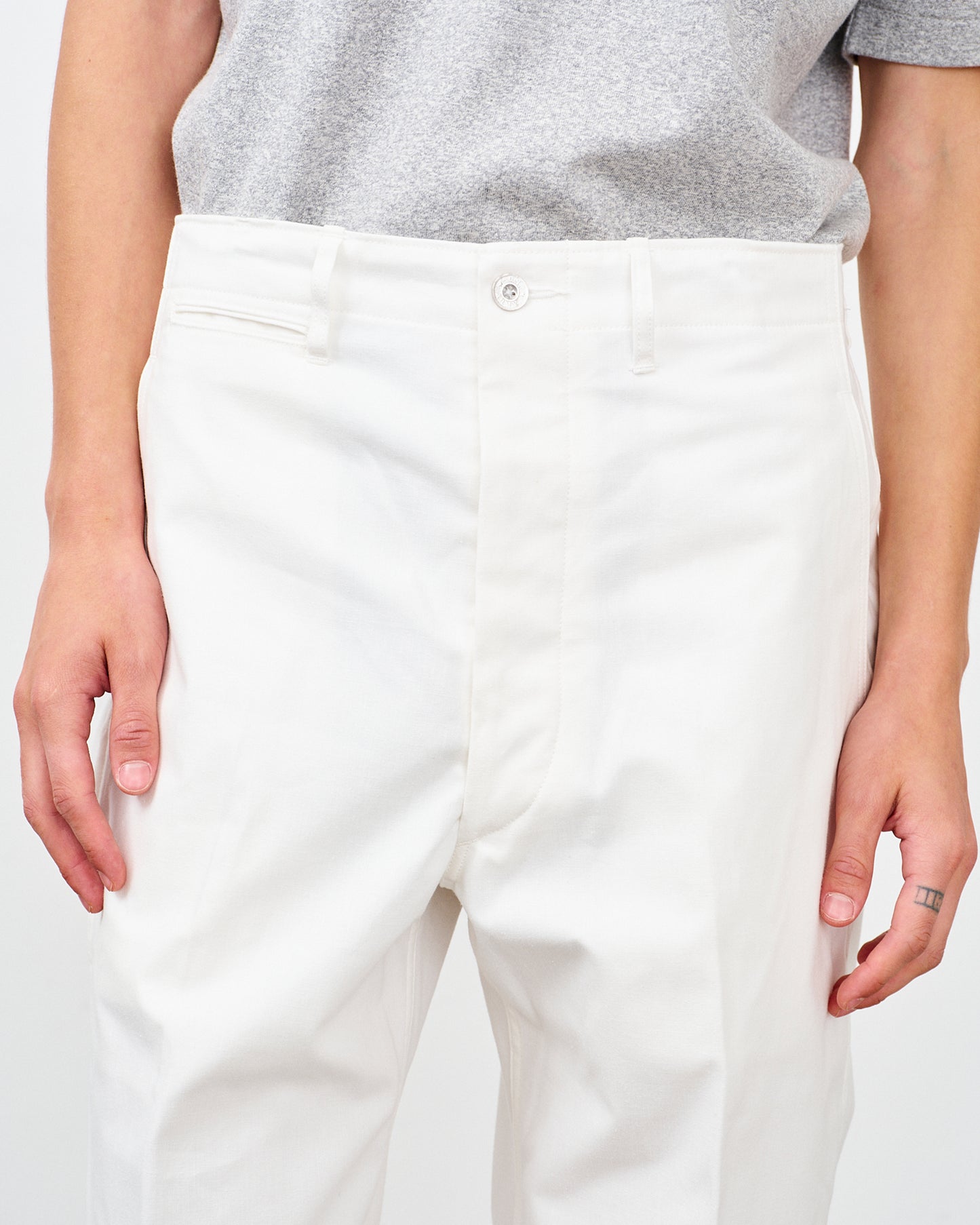 CHINO ZERO DUCK / WHITE