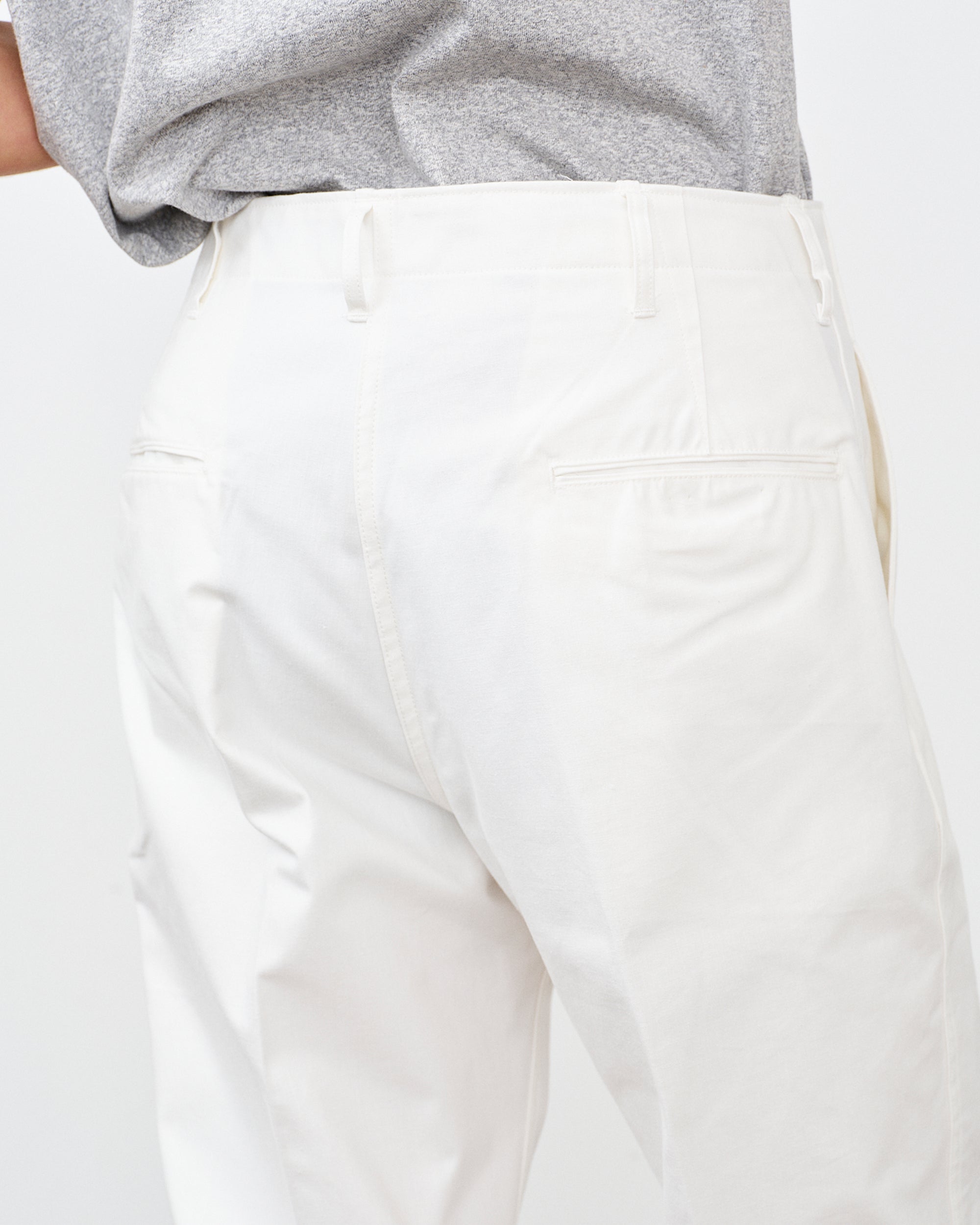 CHINO ZERO DUCK / WHITE – ANATOMICA OFFICIAL ONLINE STORE