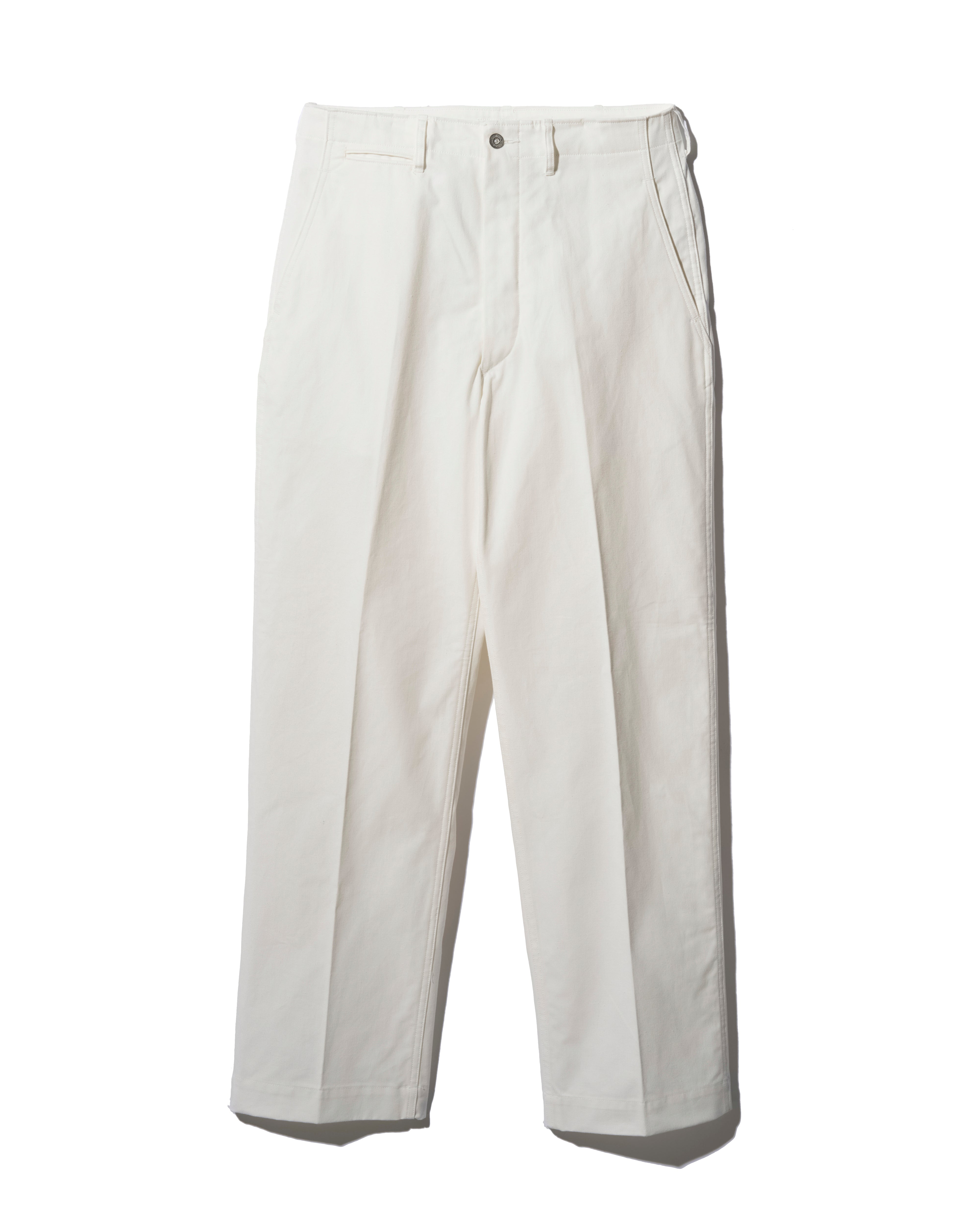 パンツ ANATOMICA 17SS Fisherman Pants-White/42 PANTS – ANATOMICA OFFICIAL ONLINE STORE