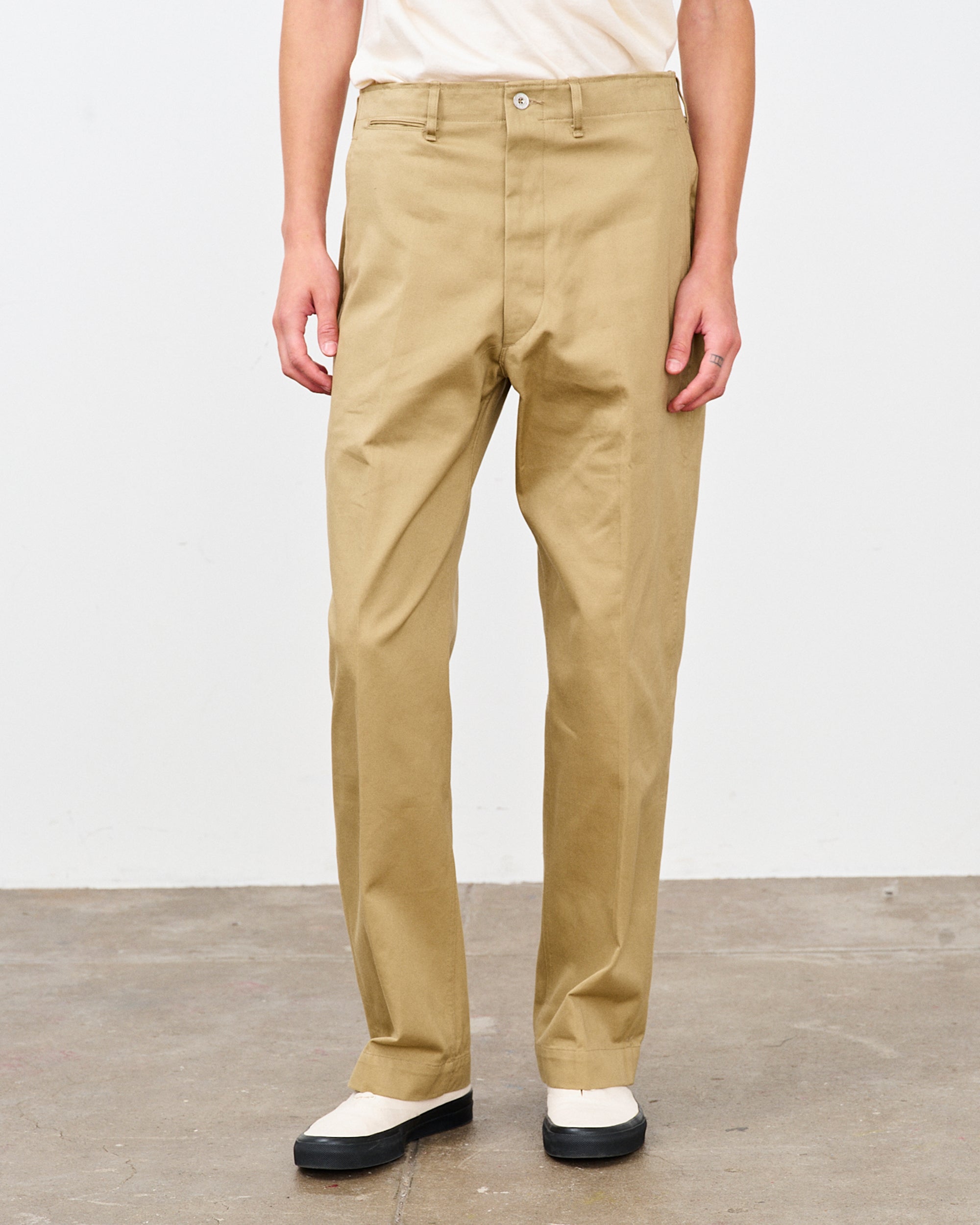 CHINO ZERO / KHAKI – ANATOMICA OFFICIAL ONLINE STORE