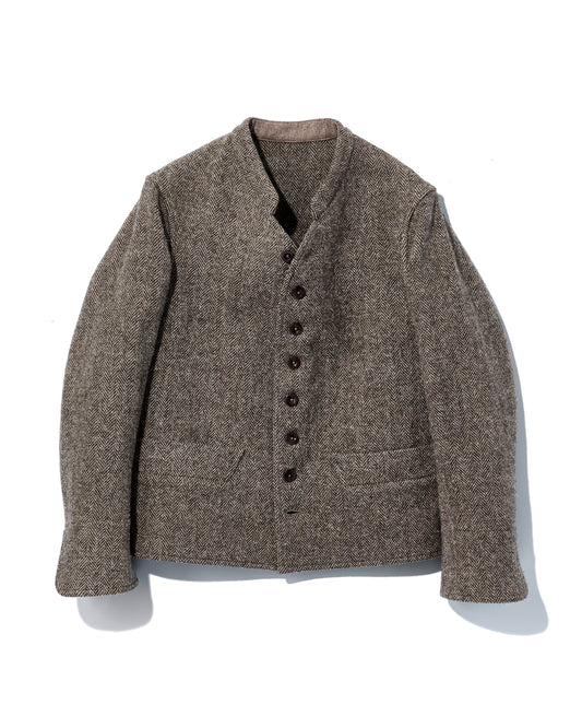 LADIES DOLMAN HBT WOOL TWEED