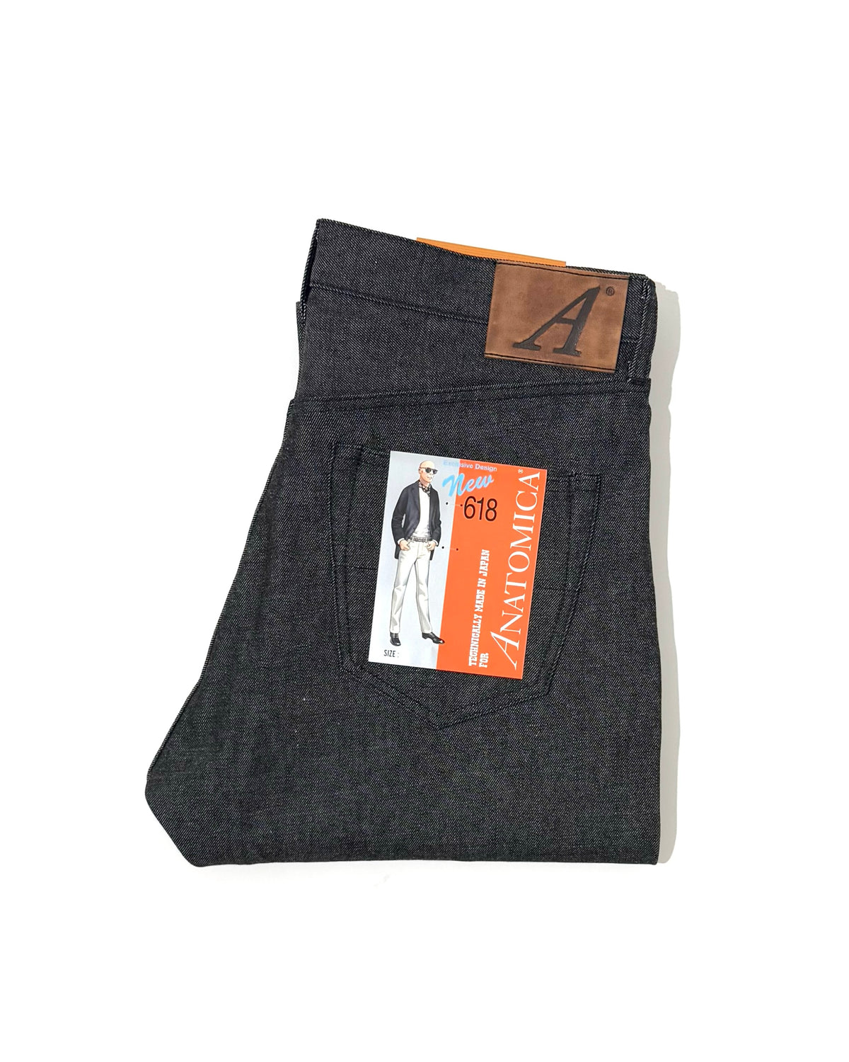 618 ORIGINAL / BLACK DENIM – ANATOMICA OFFICIAL ONLINE STORE