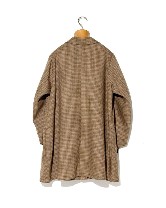 ARTHUR LINEN / WOOL CASHMERE MULTI CHECKS