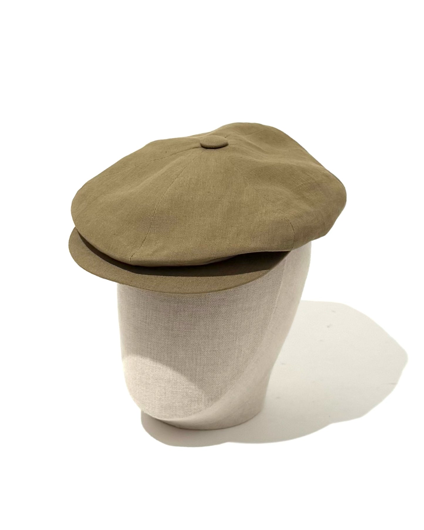 NEWSBOY CAP / LINEN SAGE