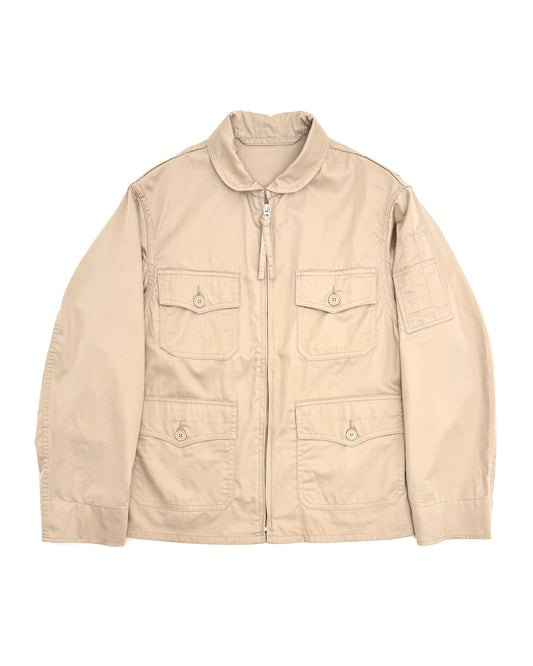 USN FLIGHT JACKET / BEIGE