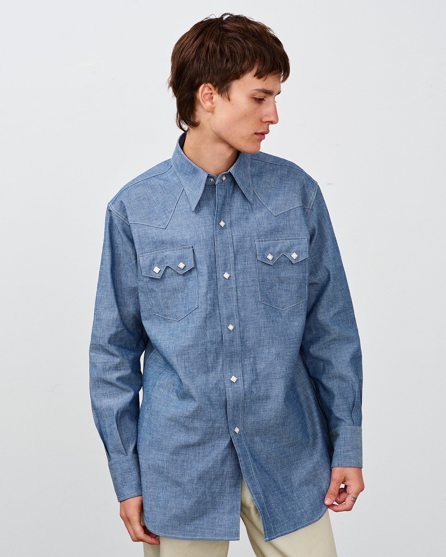 HARRISON SHIRT / CHAMBRAY
