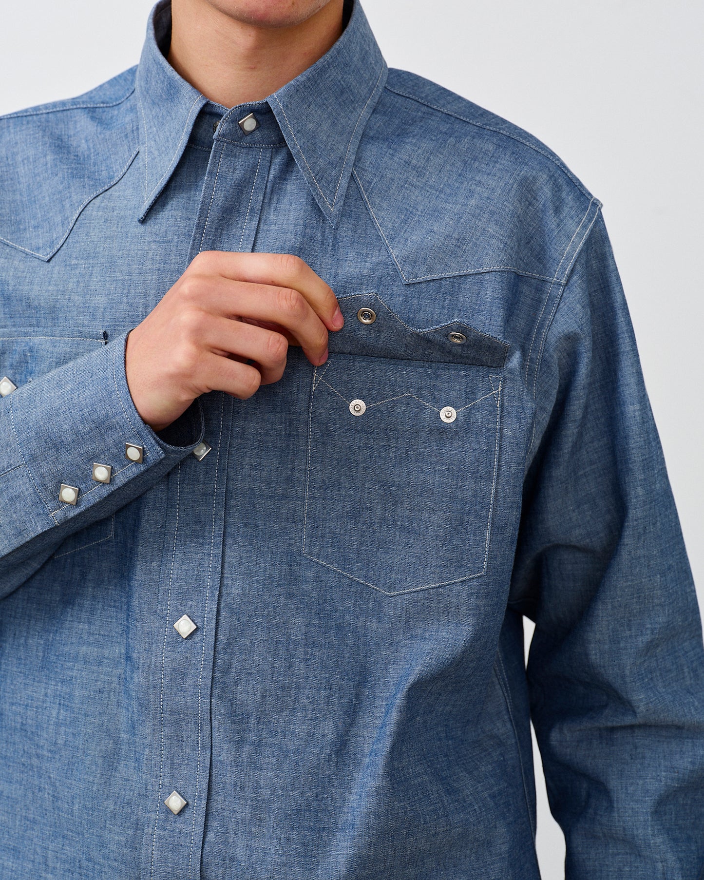HARRISON SHIRT / CHAMBRAY
