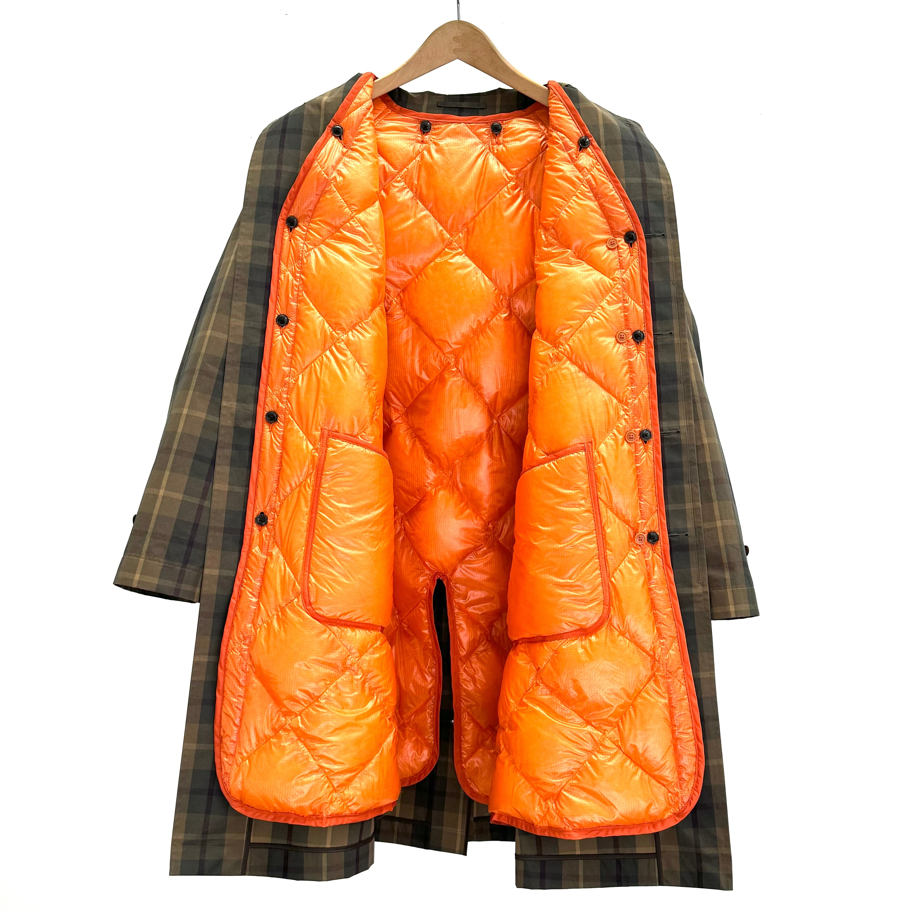 SINGLE RAGLAN COAT 9 with down liner – ANATOMICA OFFICIAL ONLINE STORE