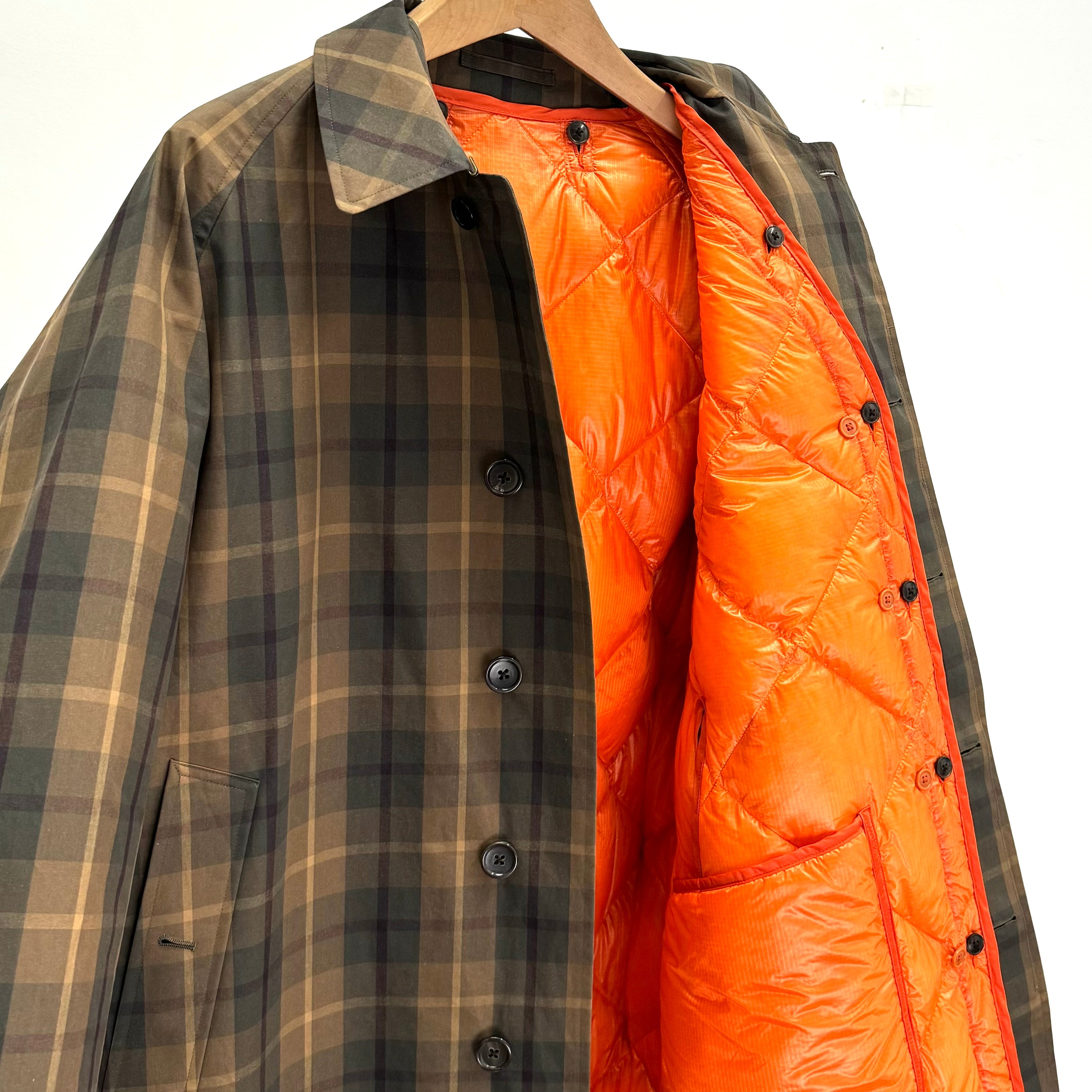 SINGLE RAGLAN COAT 9 with down liner – ANATOMICA OFFICIAL ONLINE STORE