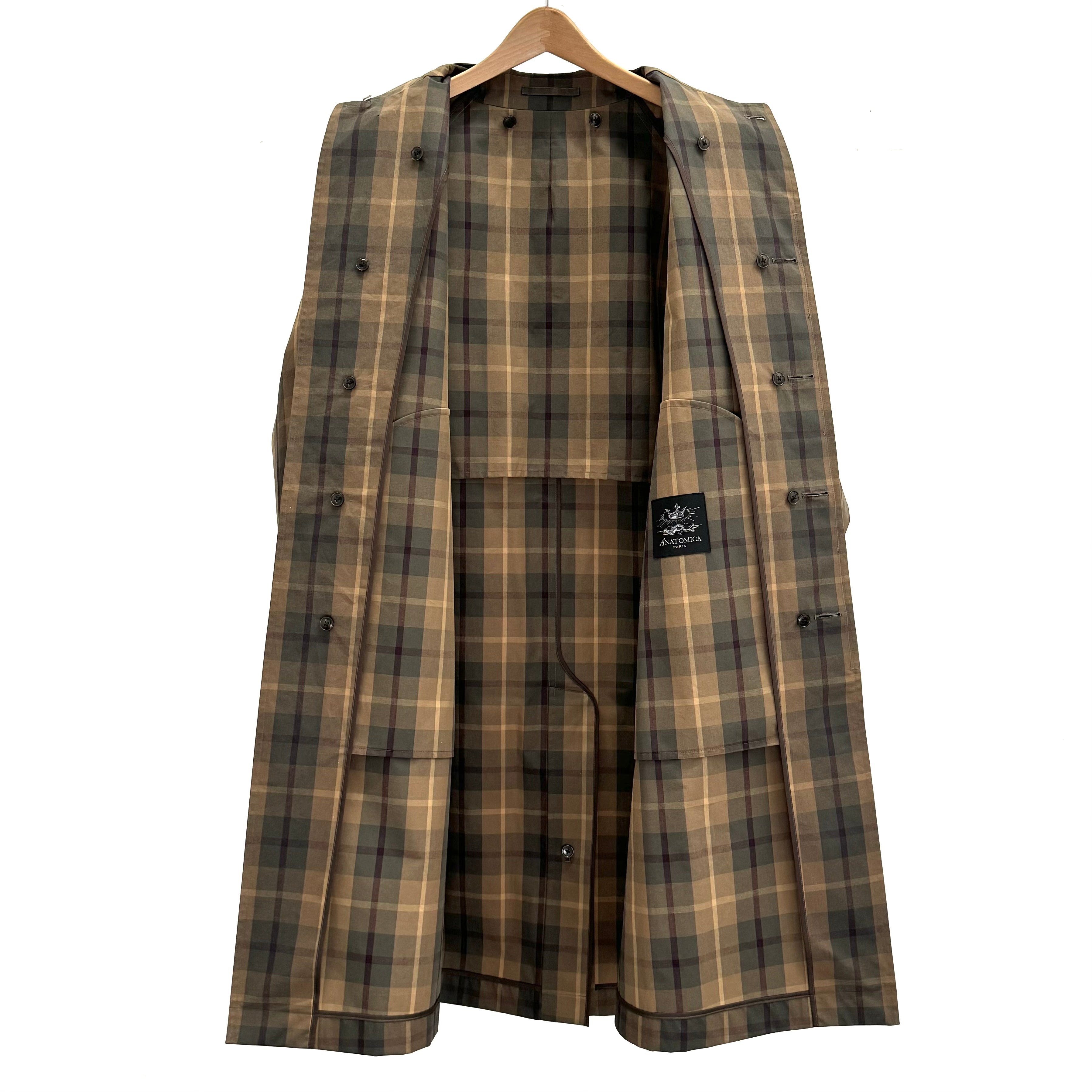 SINGLE RAGLAN COAT 9 with down liner – ANATOMICA OFFICIAL ONLINE STORE