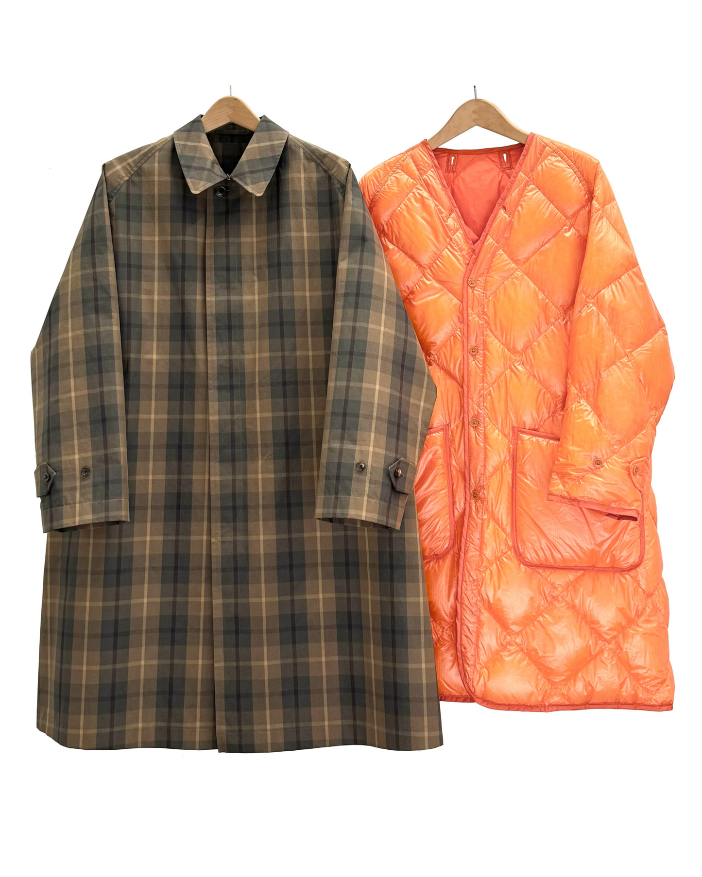 SINGLE RAGLAN COAT 9 with down liner