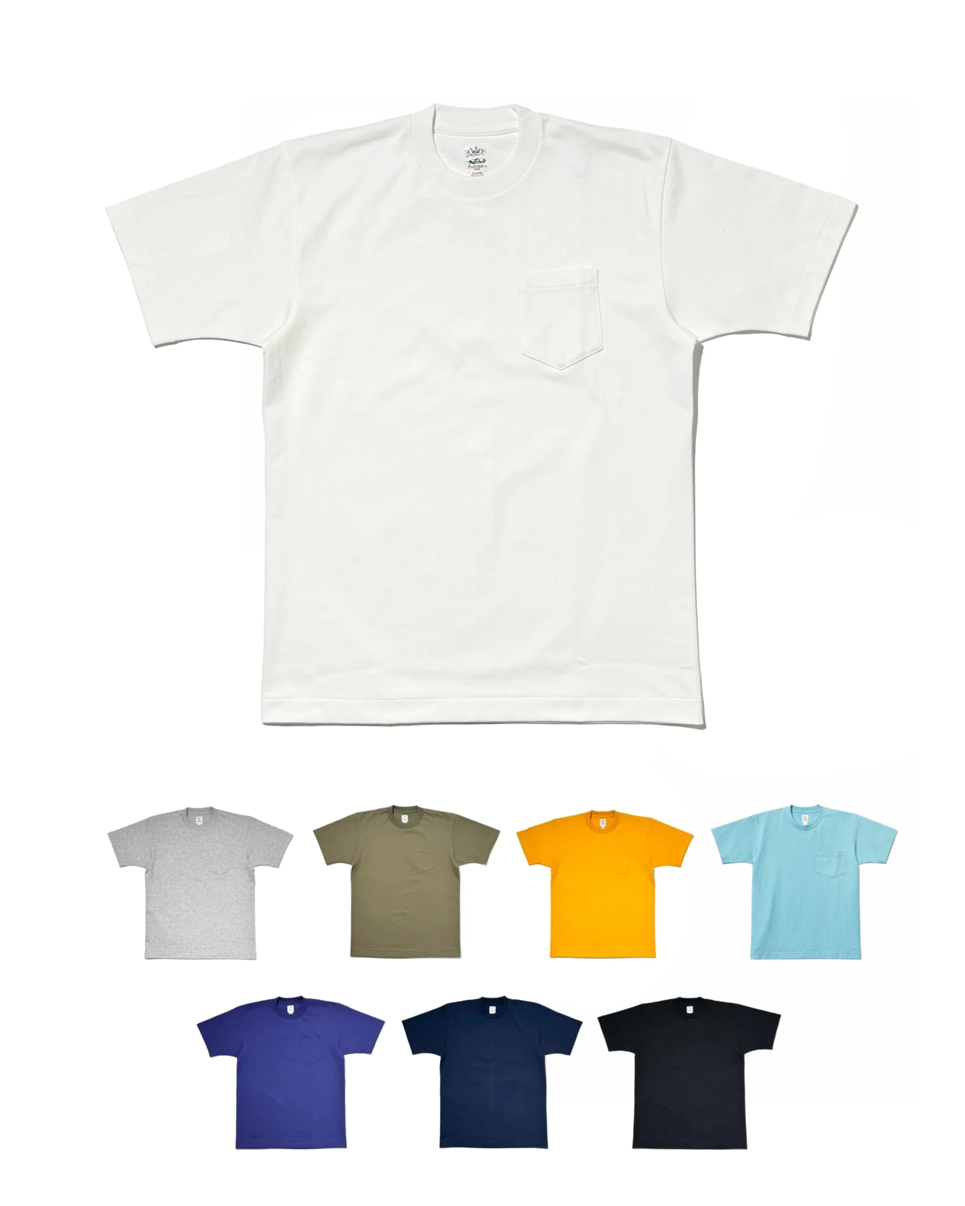 POCKET TEE SHIRT – ANATOMICA OFFICIAL ONLINE STORE