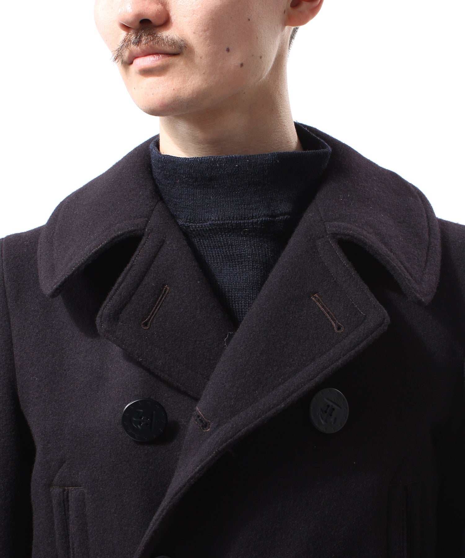 新品同様✨　アナトミカ　ピーコート　ウール　メンズ　ネイビー PEA COAT – ANATOMICA OFFICIAL ONLINE STORE