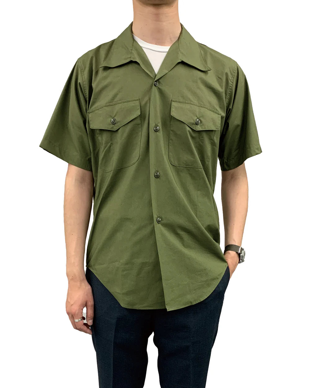 【 BIG YANK 】M74 QLS SHIRTS POPLIN