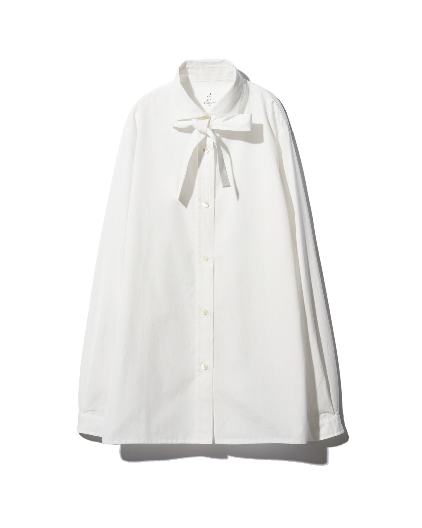 MILLICENT BOWTIE SHIRT / WHITE