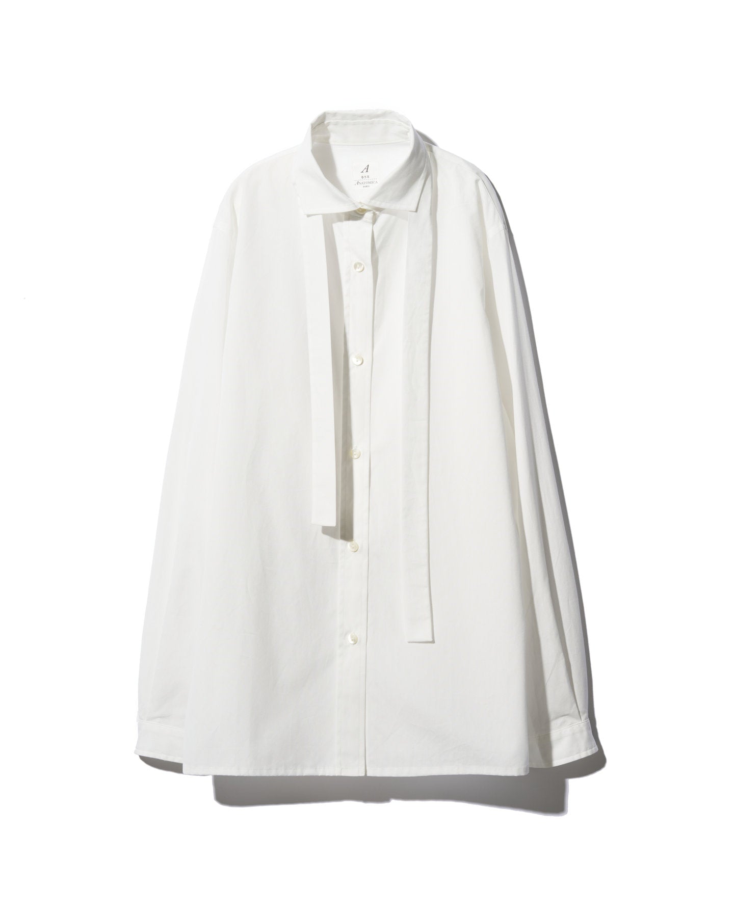 MILLICENT BOWTIE SHIRT / WHITE