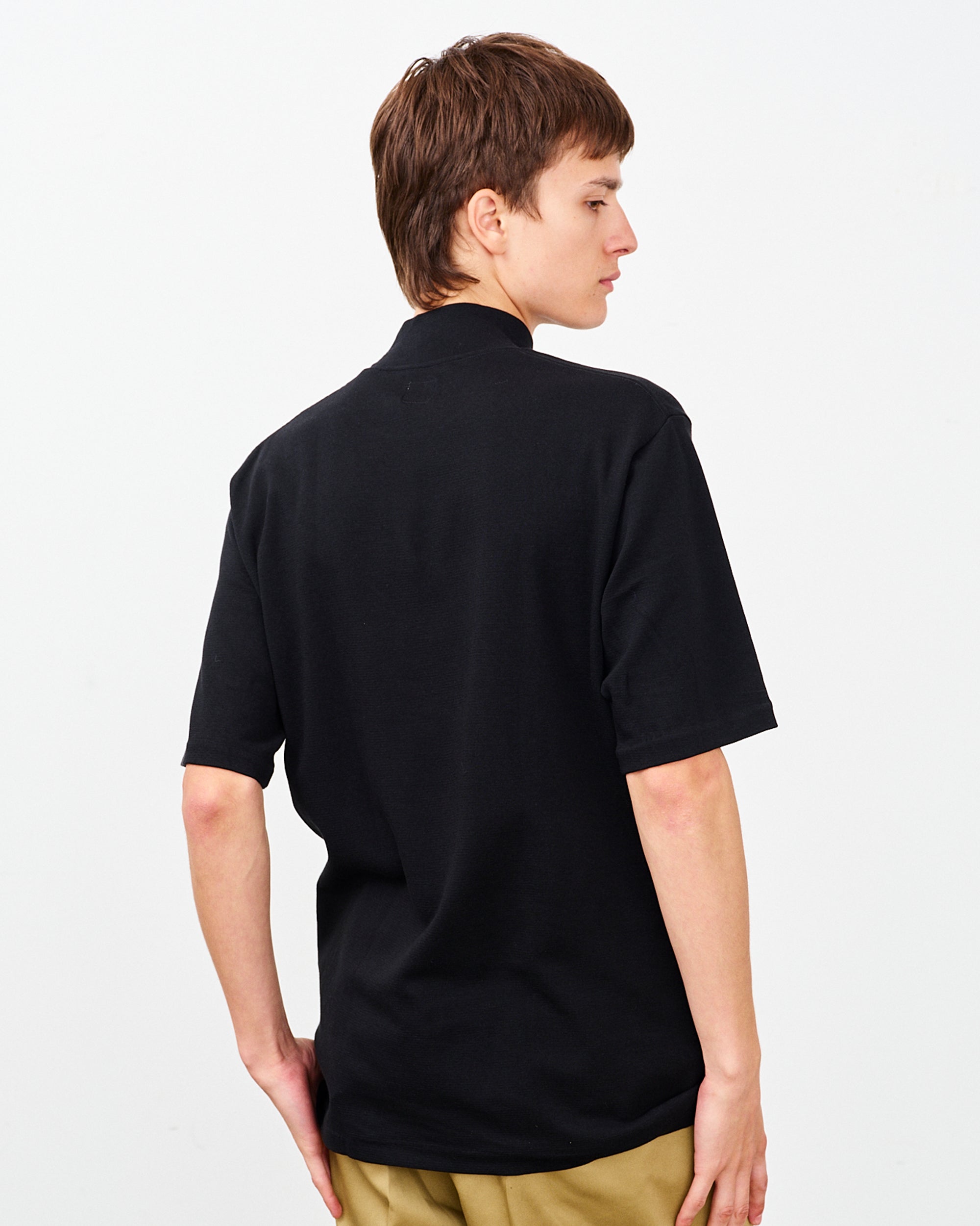 MOCK NECK TEE S/S – ANATOMICA OFFICIAL ONLINE STORE