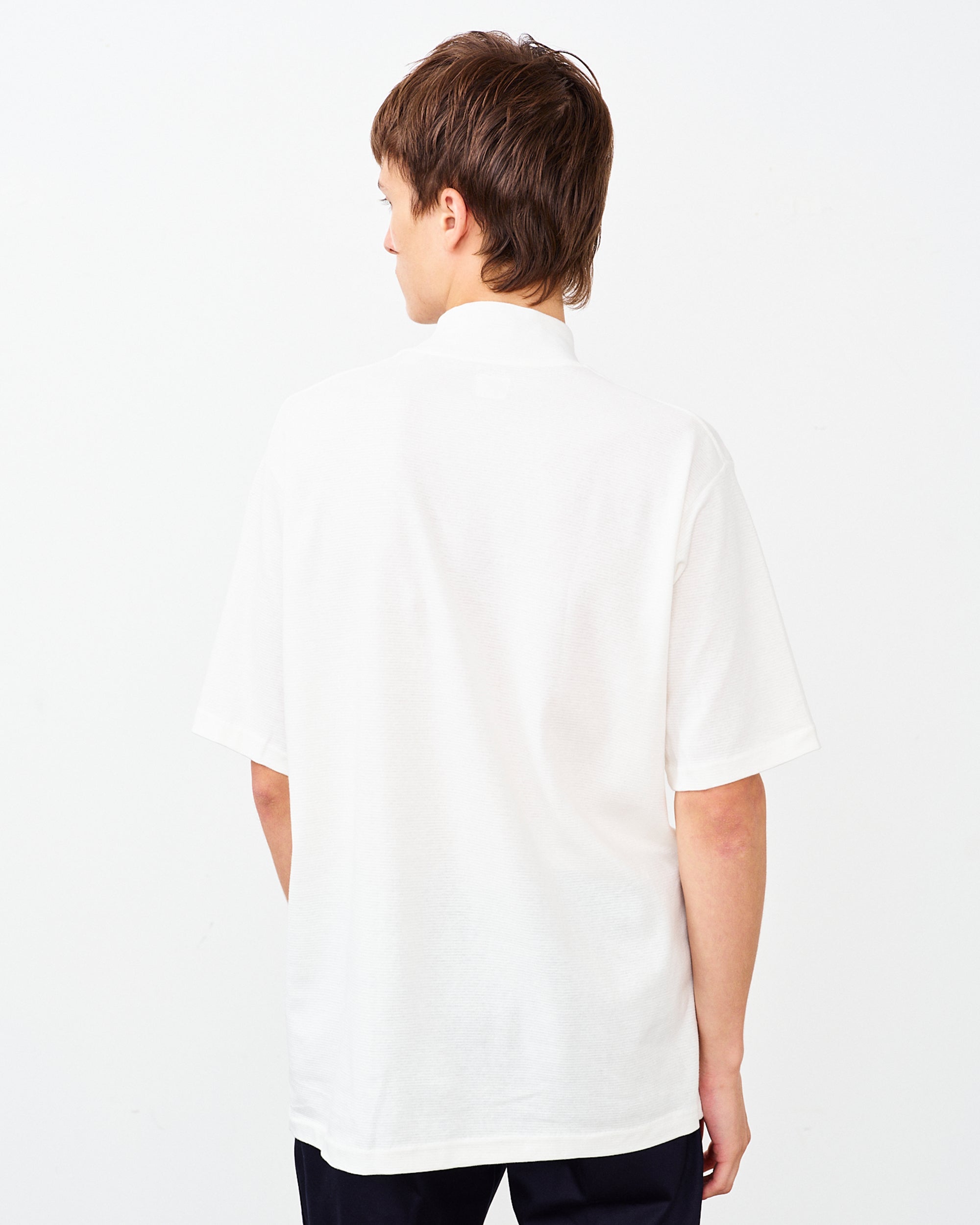 MOCK NECK TEE S/S – ANATOMICA OFFICIAL ONLINE STORE