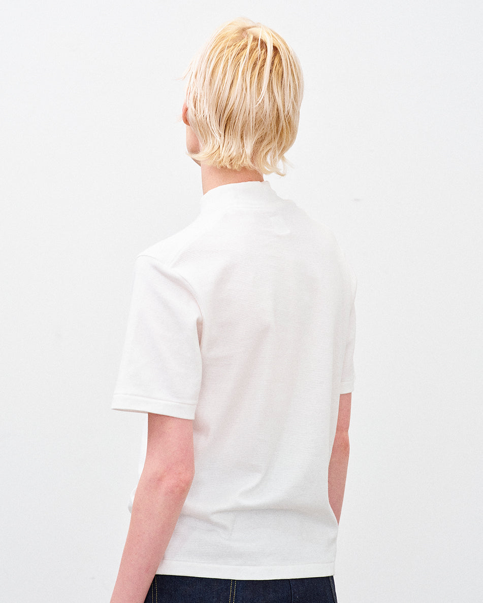 MOCK NECK TEE S/S – ANATOMICA OFFICIAL ONLINE STORE