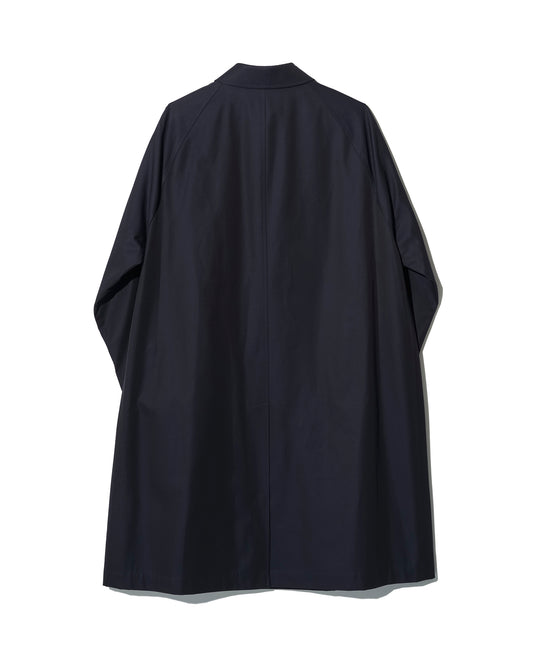 SINGLE RAGLAN COAT 1 / GABARDINE NAVY