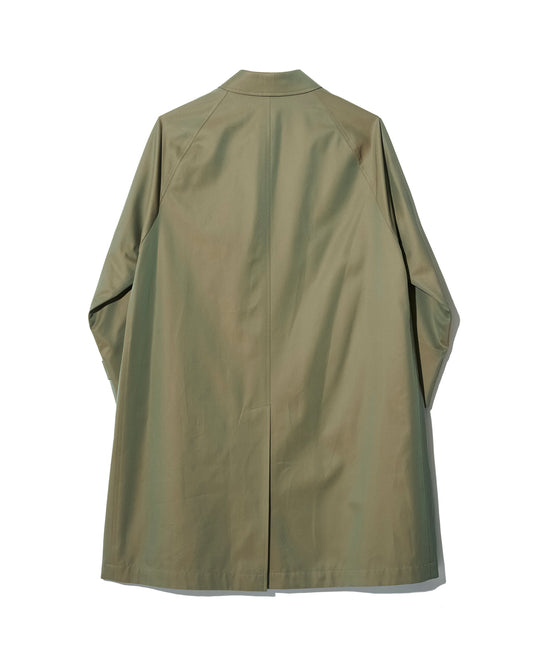 SINGLE RAGLAN COAT 1 / GABARDINE OLIVE