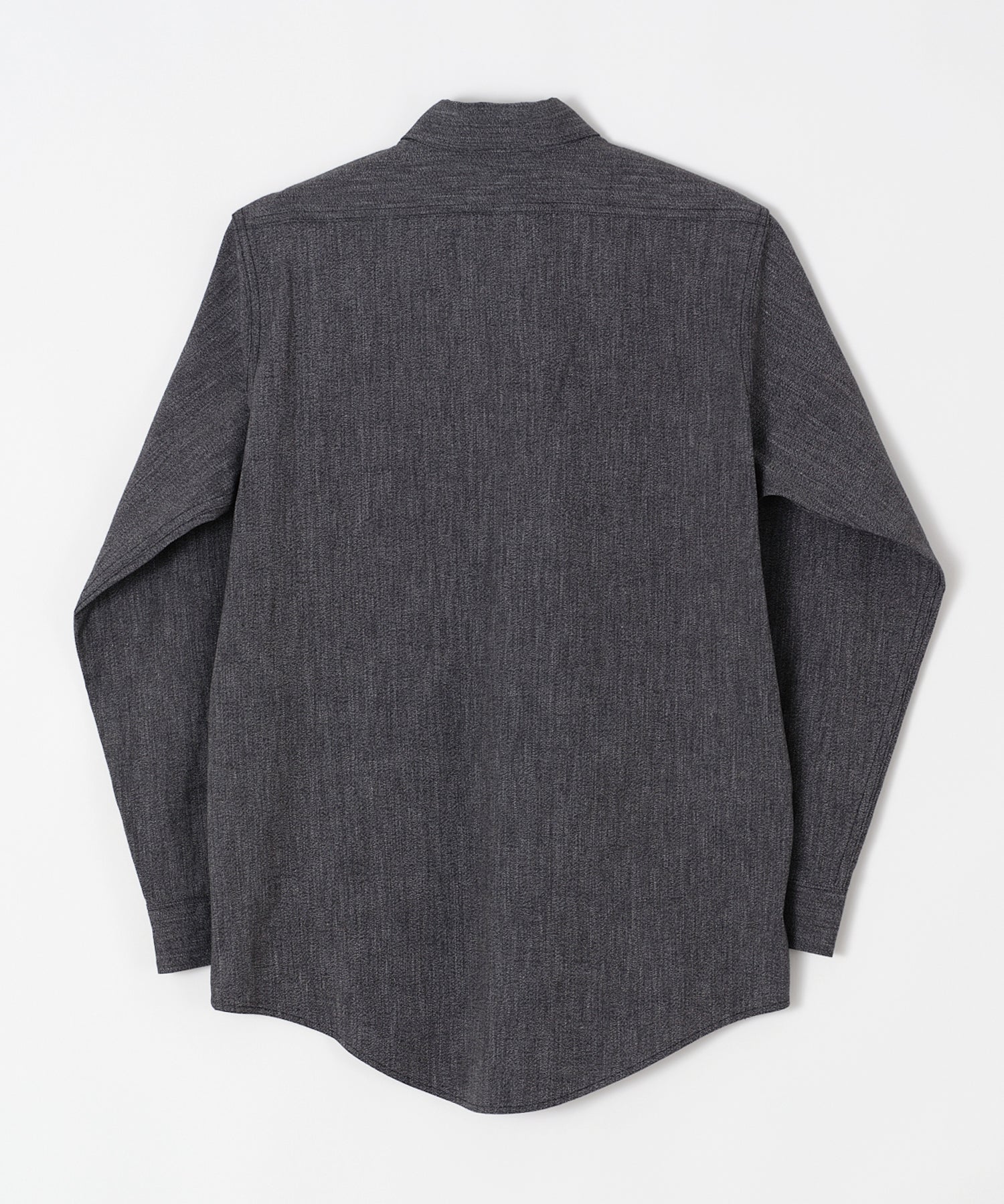 BIG A SHIRT BLACK CHAMBRAY