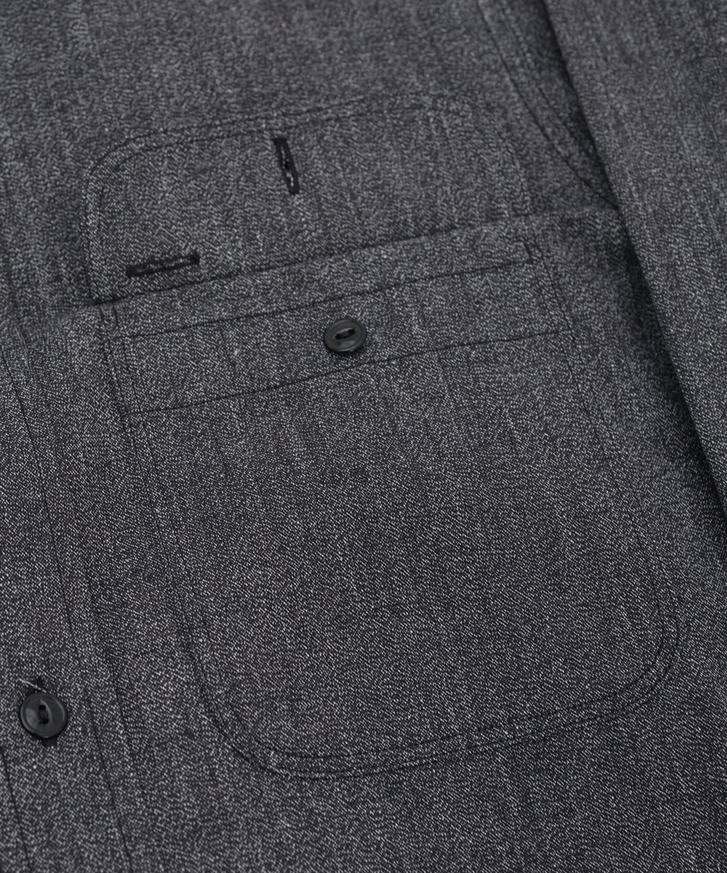 BIG A SHIRT BLACK CHAMBRAY