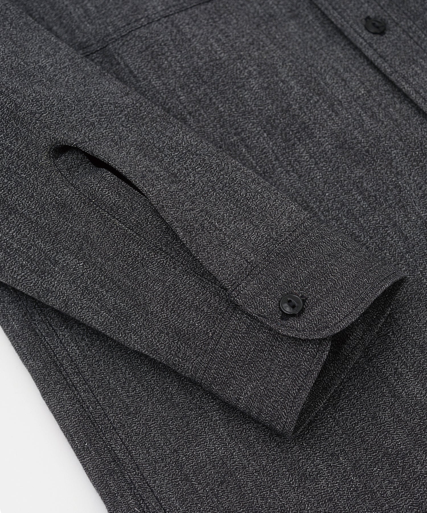 BIG A SHIRT BLACK CHAMBRAY