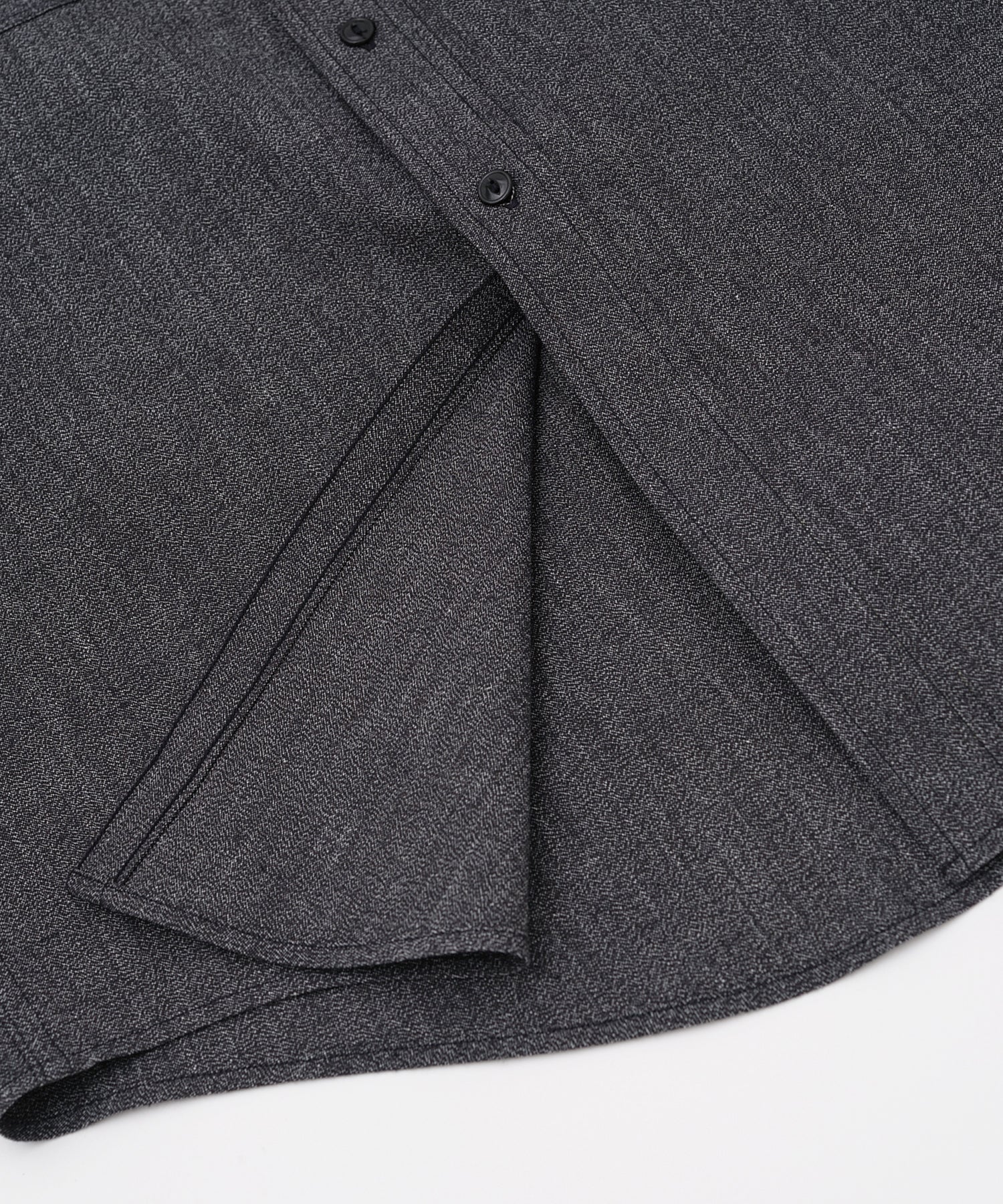 BIG A SHIRT BLACK CHAMBRAY