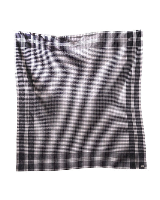 SCARF MADRAS / BLACK