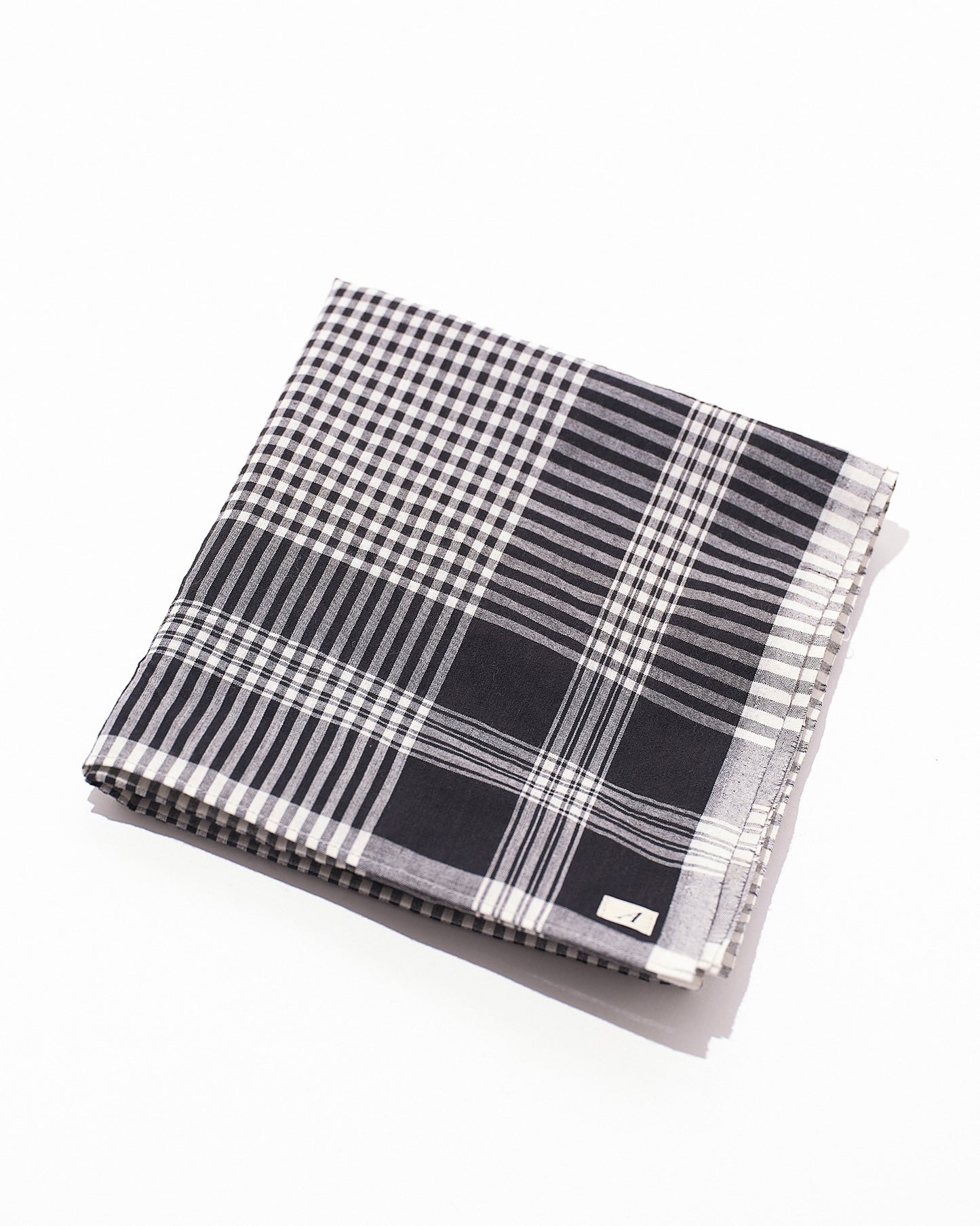 SCARF MADRAS / BLACK