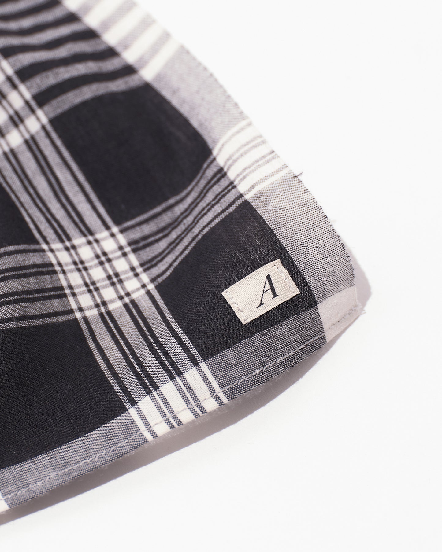 SCARF MADRAS / BLACK