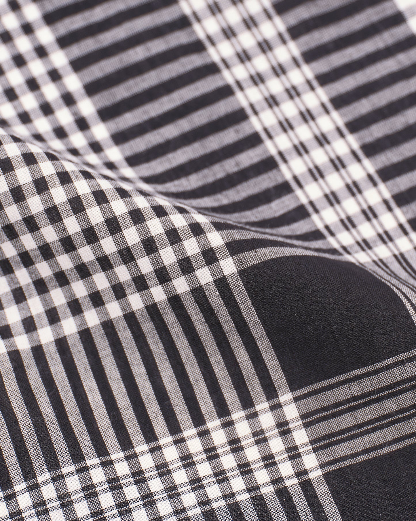 SCARF MADRAS / BLACK