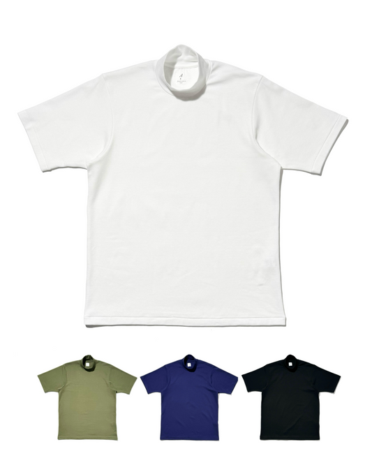 MOCK NECK TEE S/S