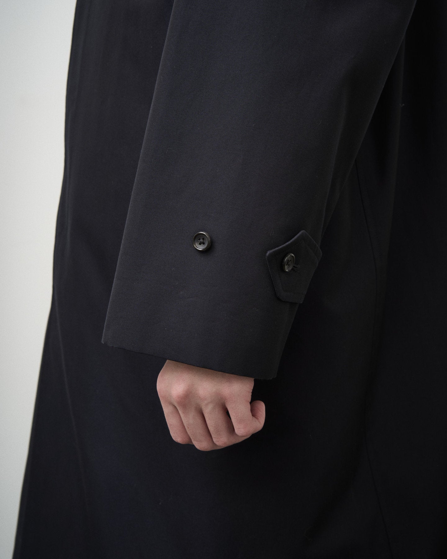 SINGLE RAGLAN COAT 1 / GABARDINE NAVY – ANATOMICA OFFICIAL ONLINE